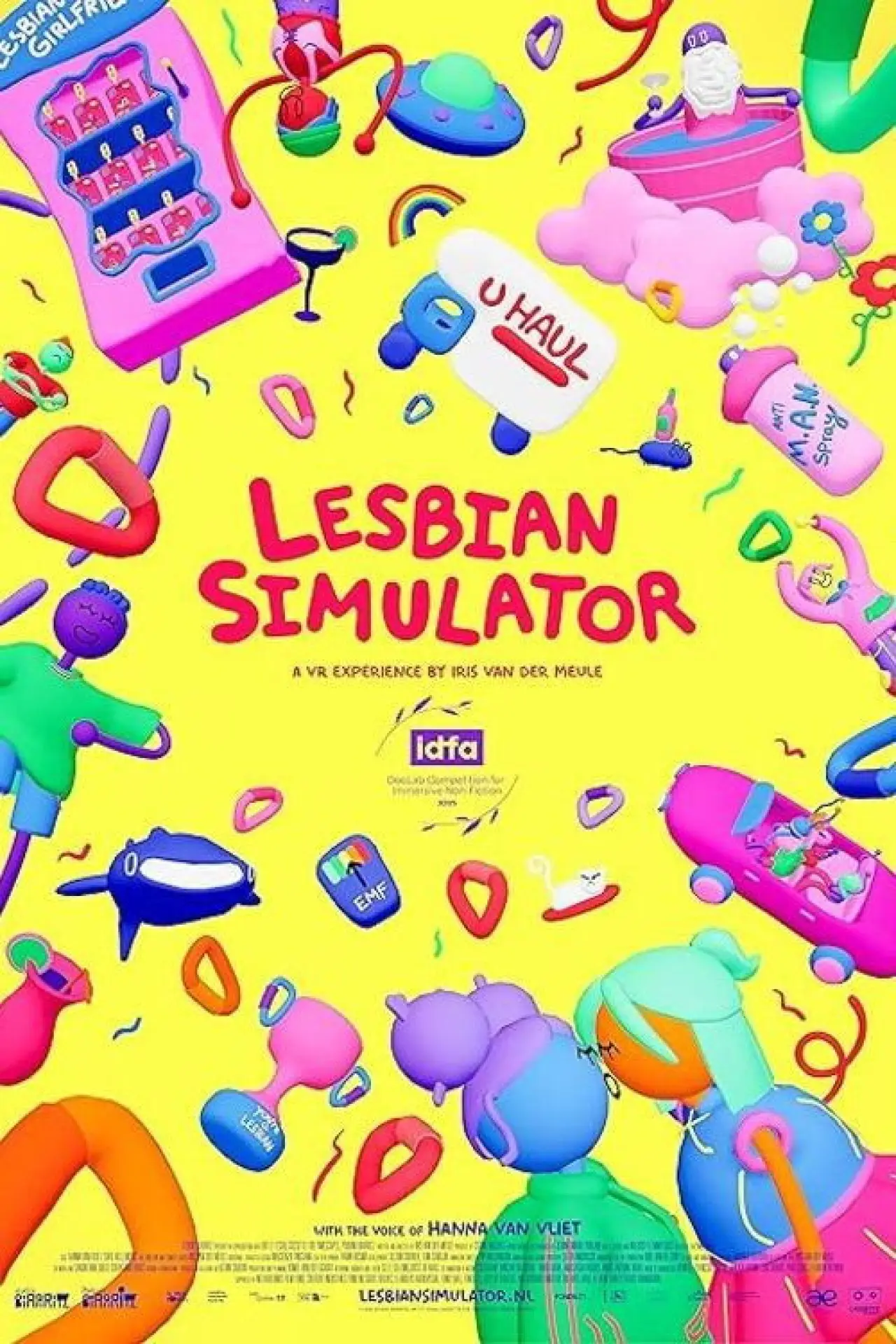 Постер до фільму "Lesbian Simulator"