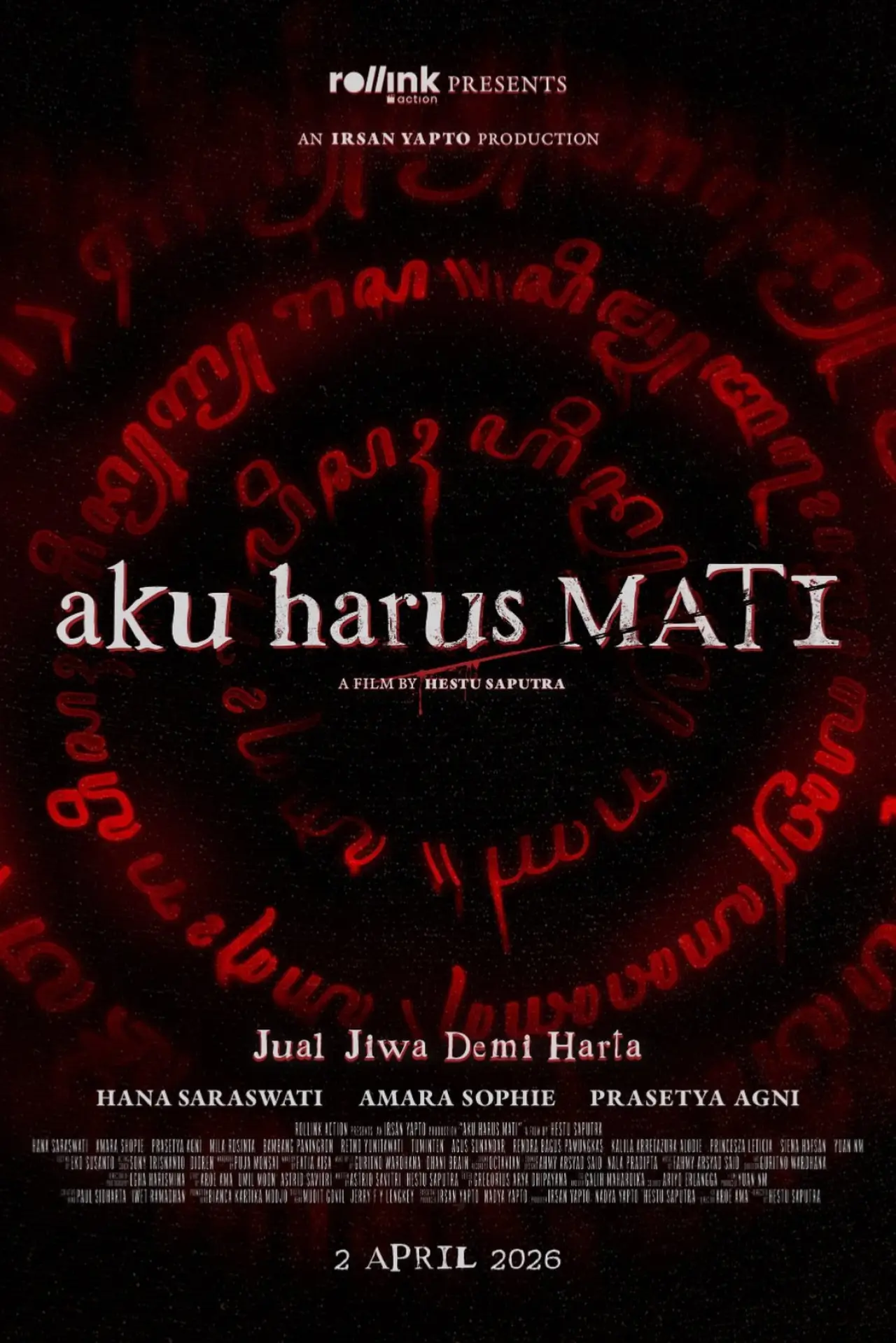 Постер до фільму "Aku Harus Mati"