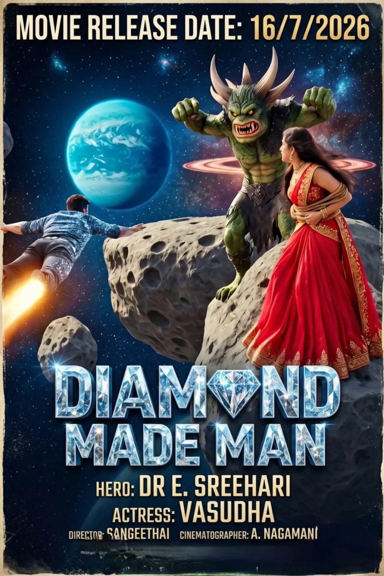 Постер до фільму "Diamond Made Man"
