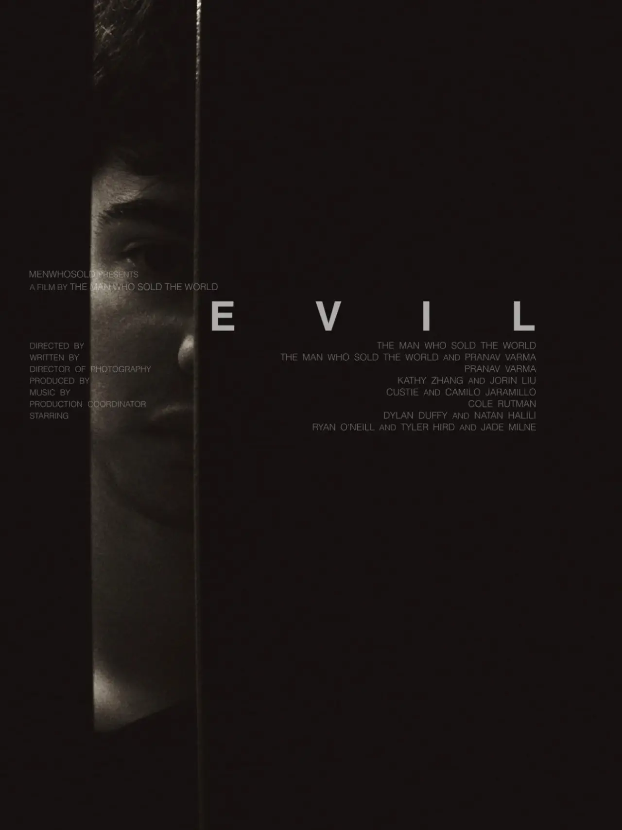 Постер до фільму "EVIL"