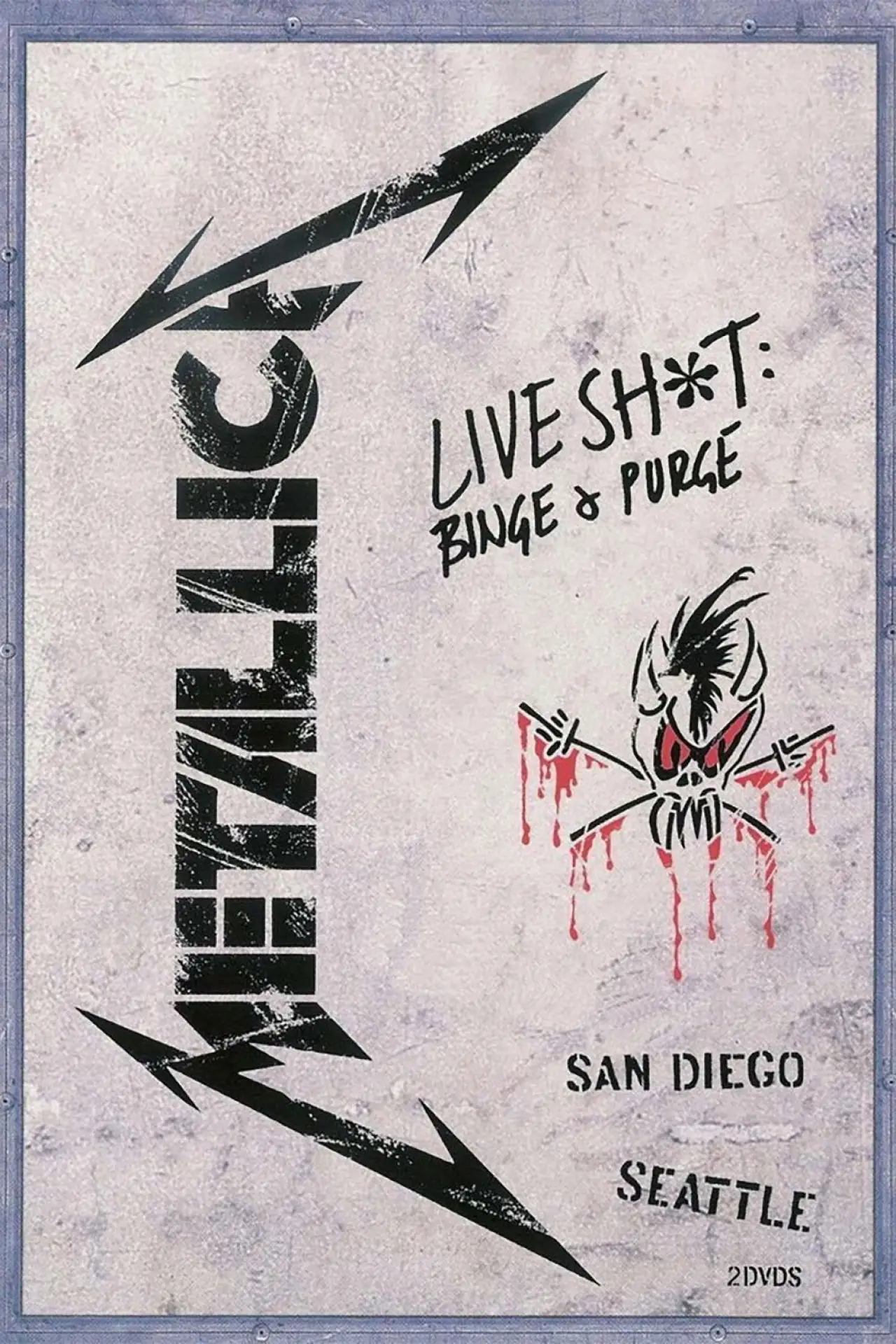 Постер до фільму "Metallica: Live Shit - Binge & Purge"