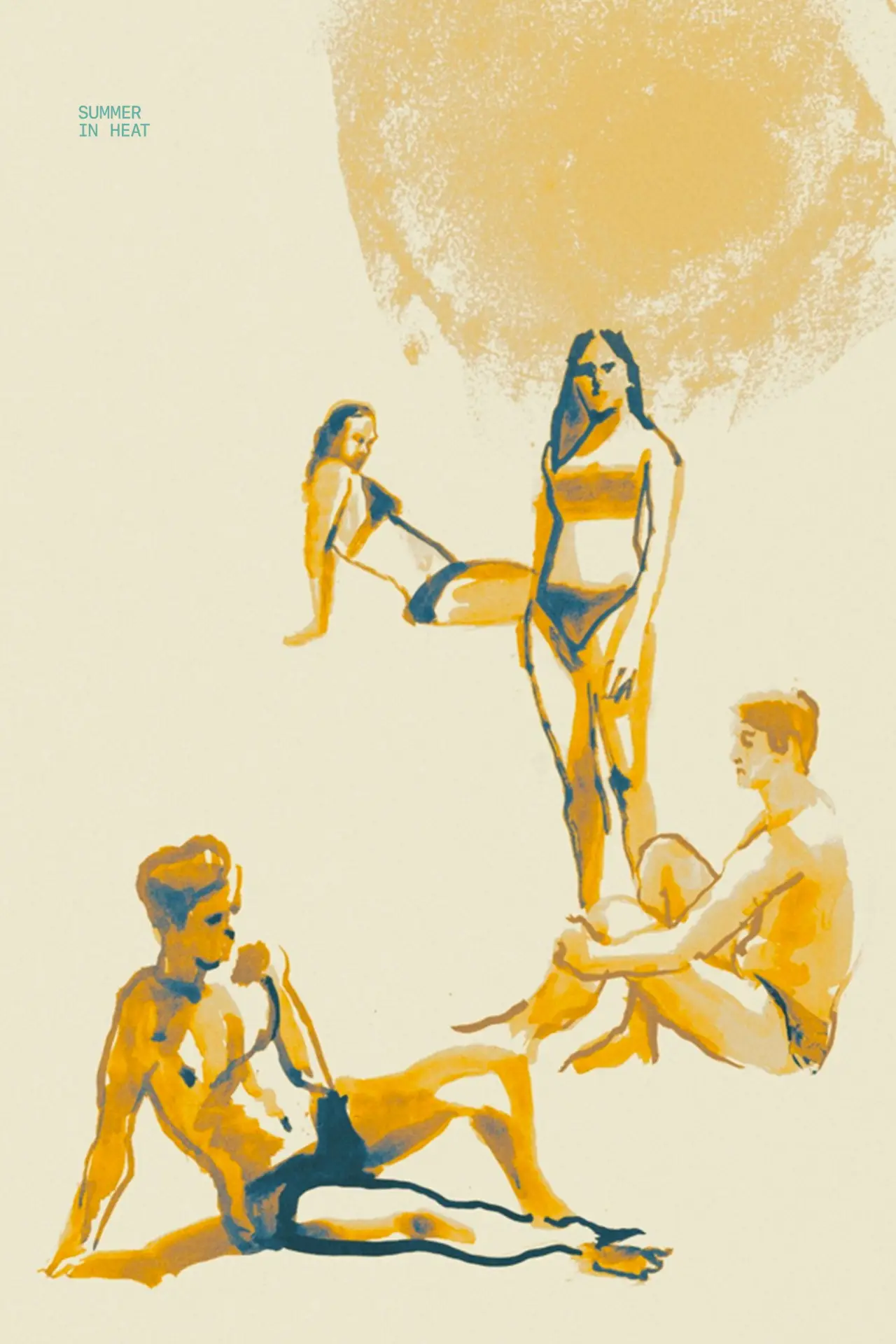 Постер до фільму "Summer in Heat"