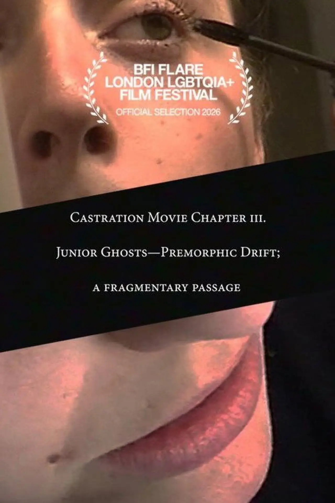Постер до фільму "Castration Movie Chapter iii.ii Junior Ghosts—Premorphic Drift; a fragmentary passage"
