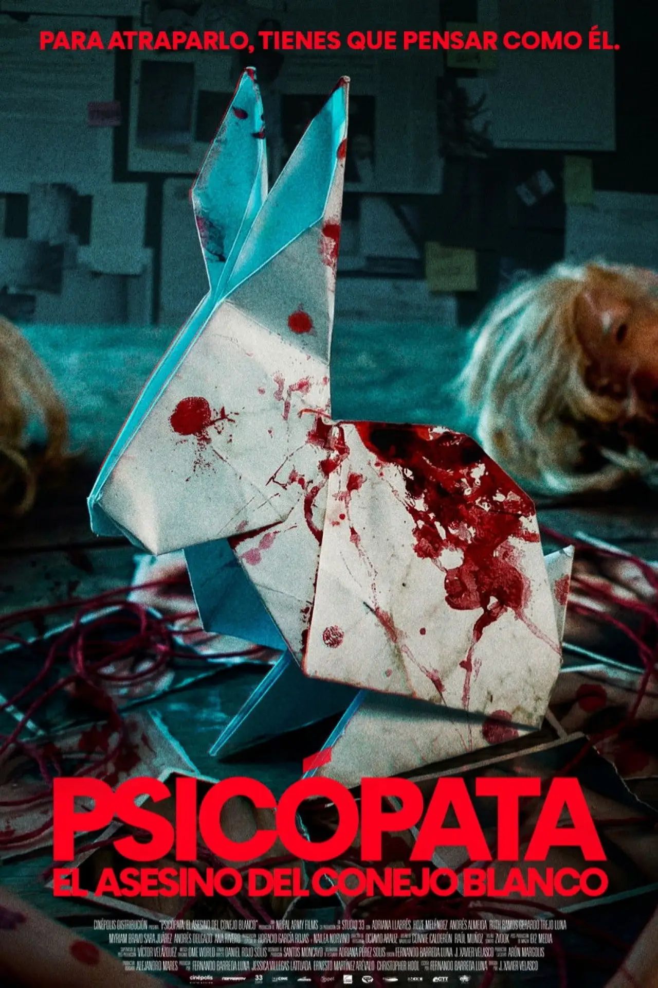 Постер до фільму "Psicópata: El Asesino del Conejo Blanco"