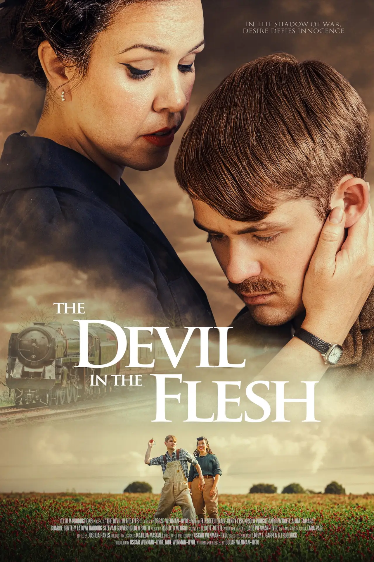 Постер до фільму "The Devil in the Flesh"