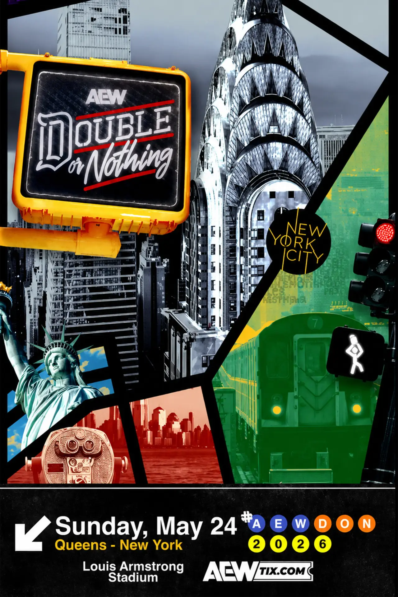 Постер до фільму "AEW Double or Nothing 2026"
