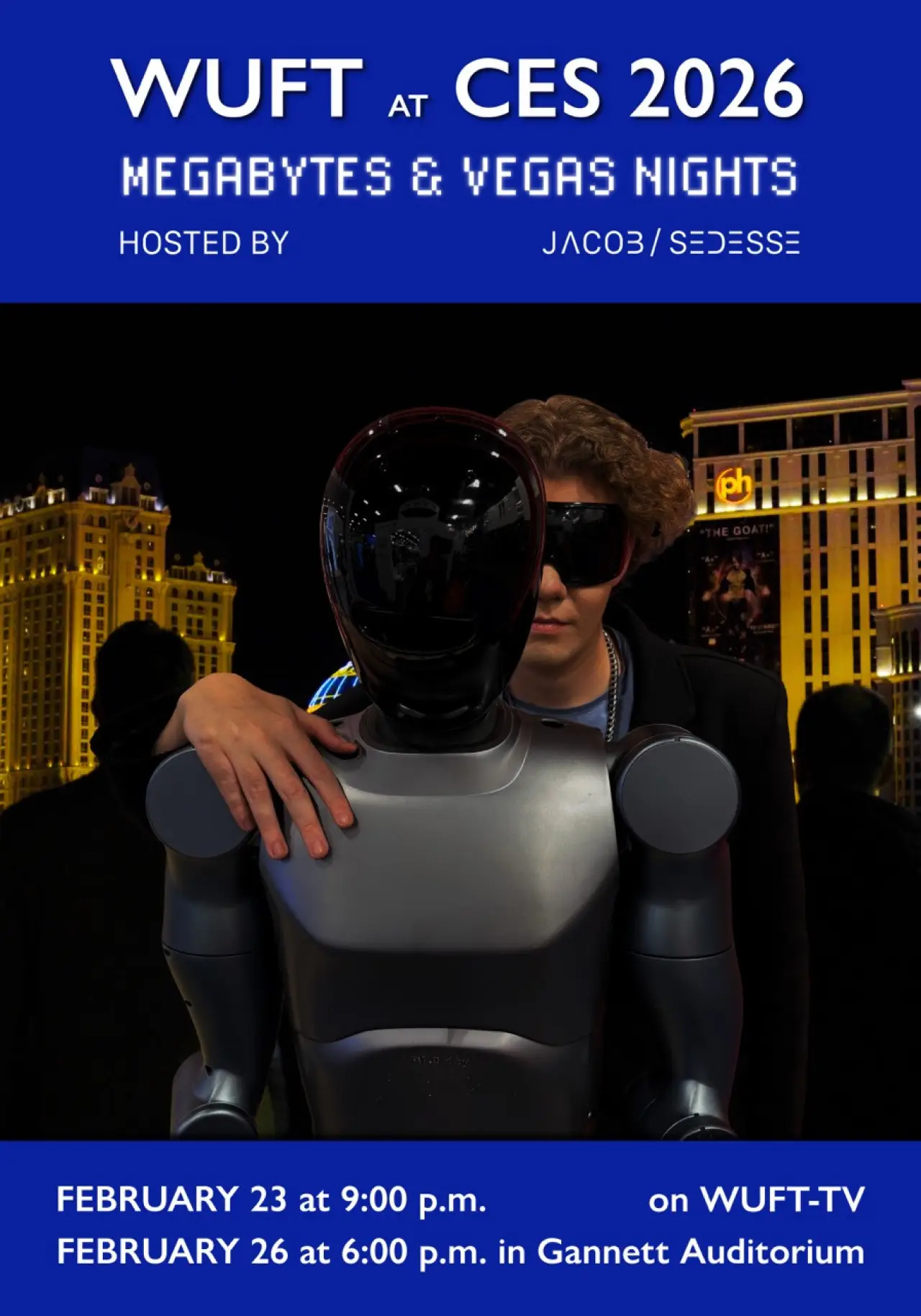 Постер до фільму "WUFT at CES 2026: Megabytes and Vegas Nights"