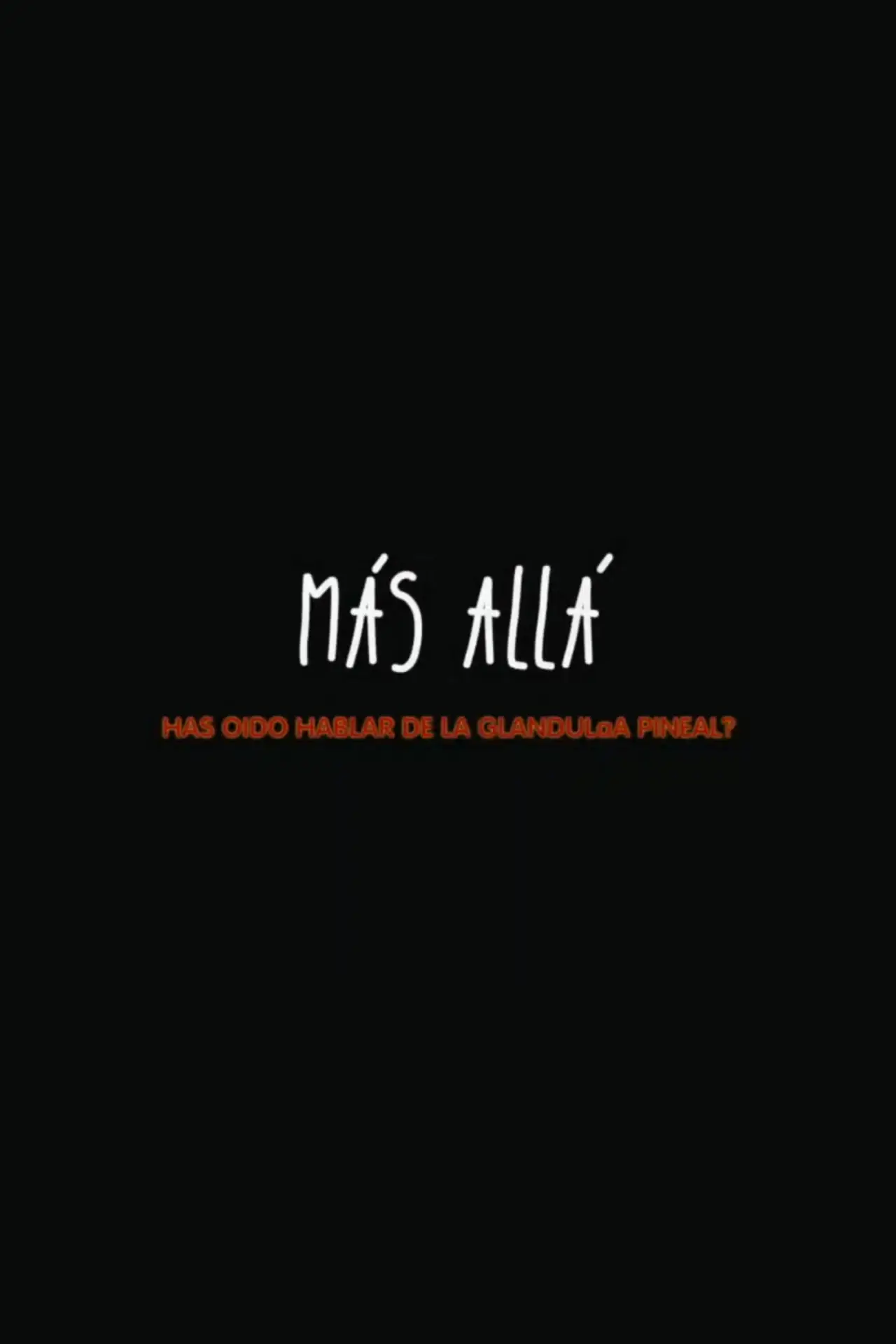 Постер до фільму "Más Allá"