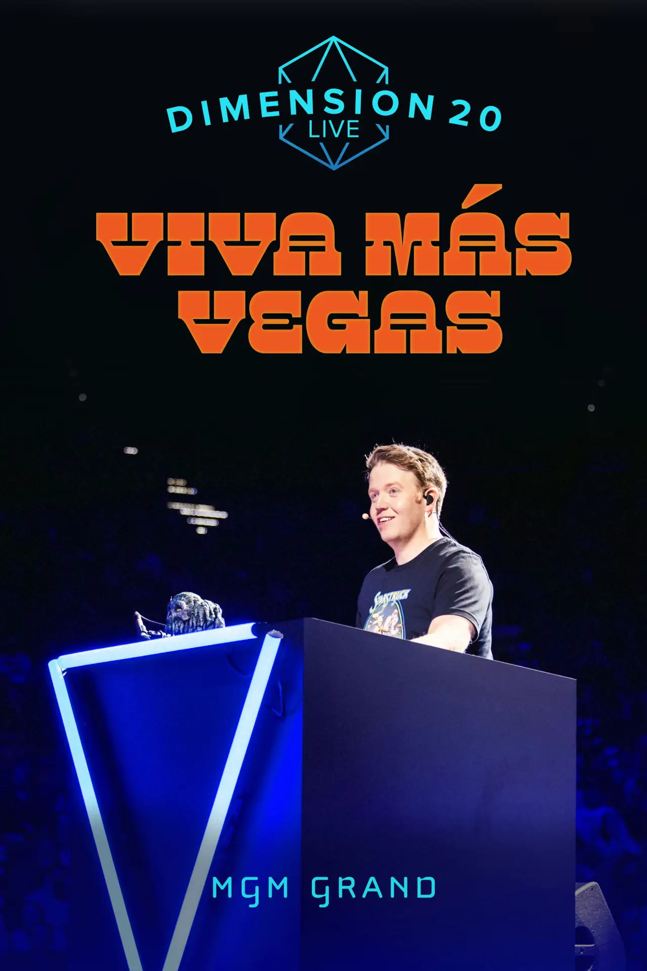 Постер до фільму "Dimension 20 Live: Viva Más Vegas"