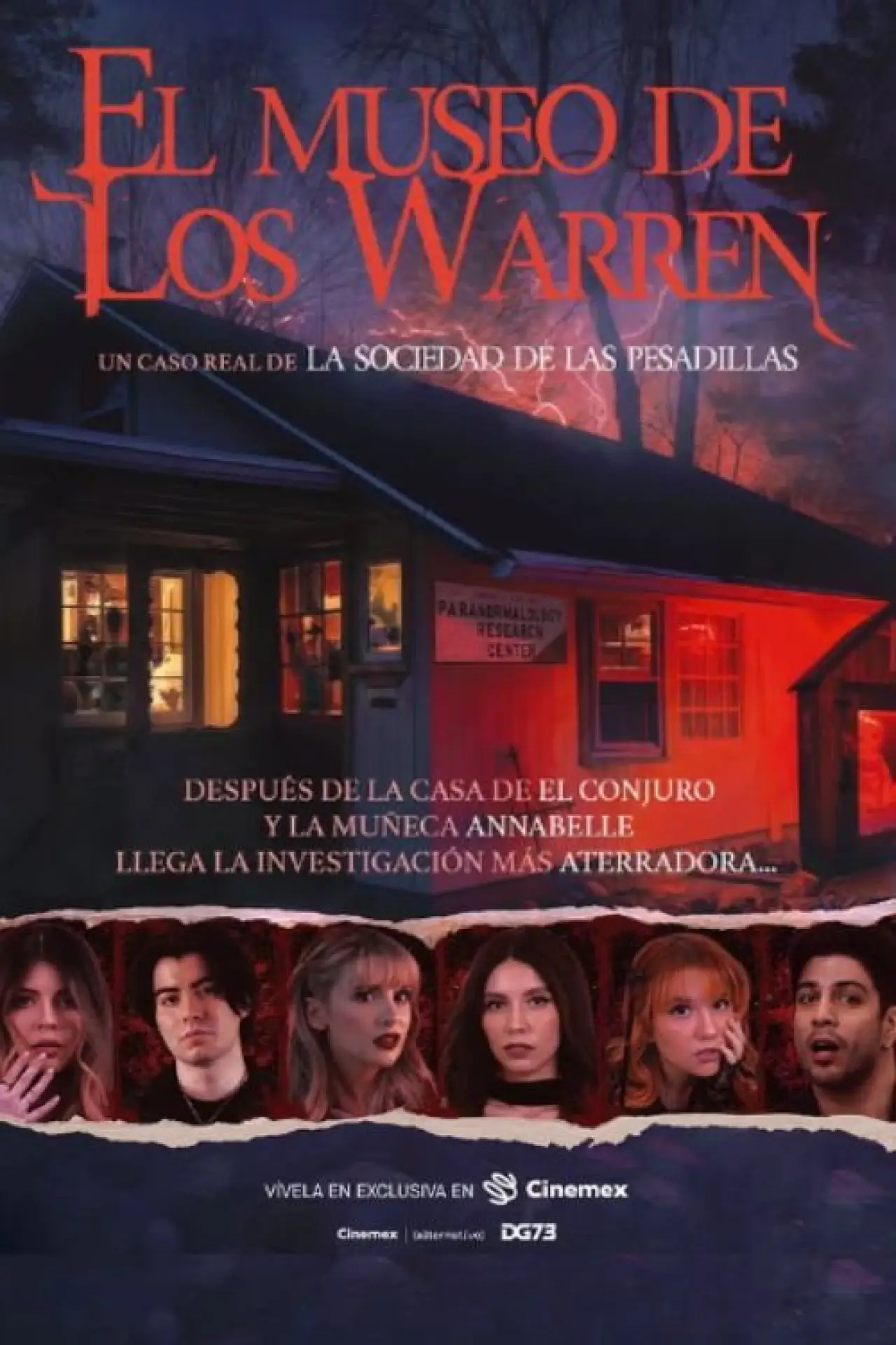 Постер до фільму "El Museo de los Warren: Un Caso Real de La Sociedad de las Pesadillas"