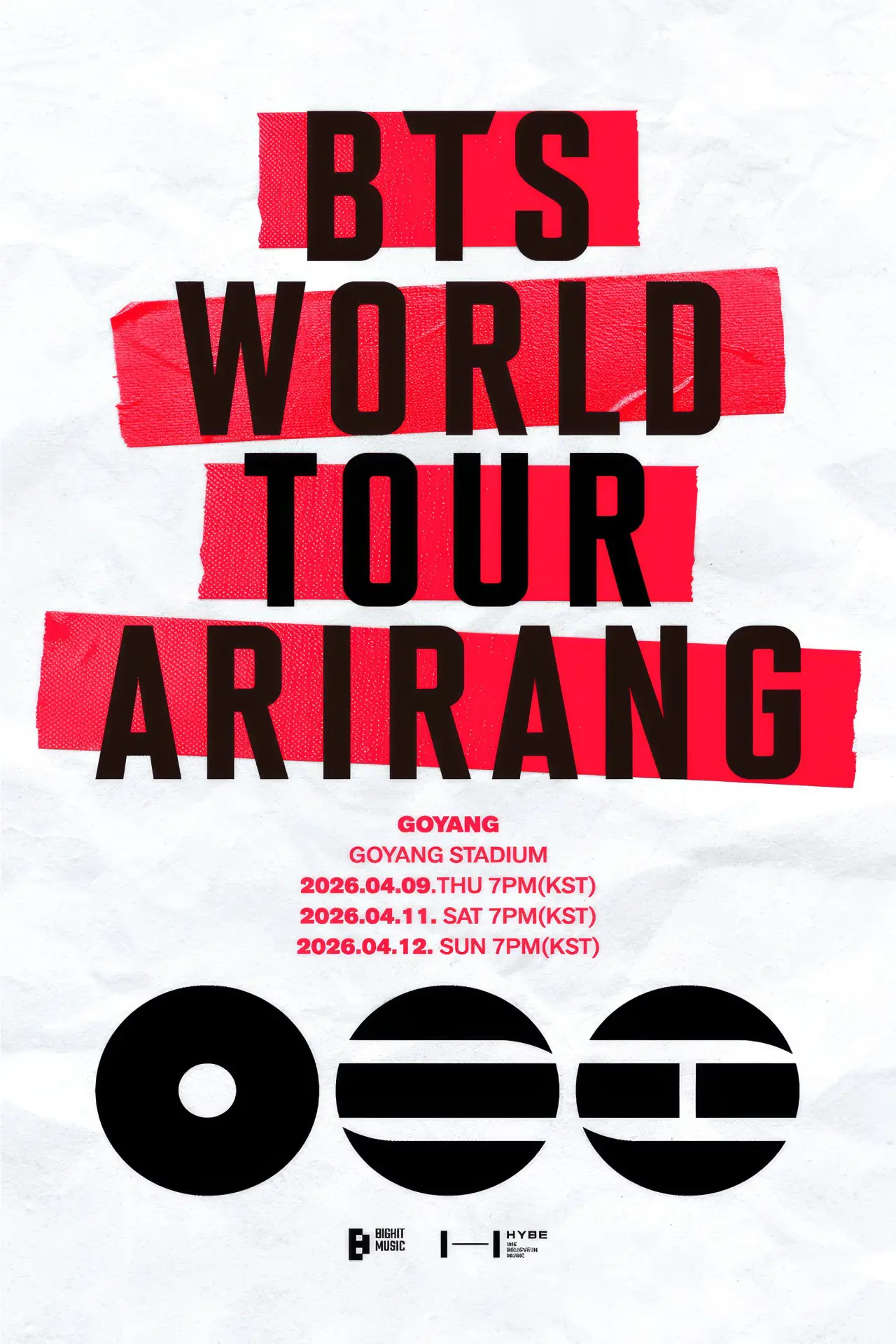 Постер до фільму "BTS WORLD TOUR [ARIRANG] in Goyang"