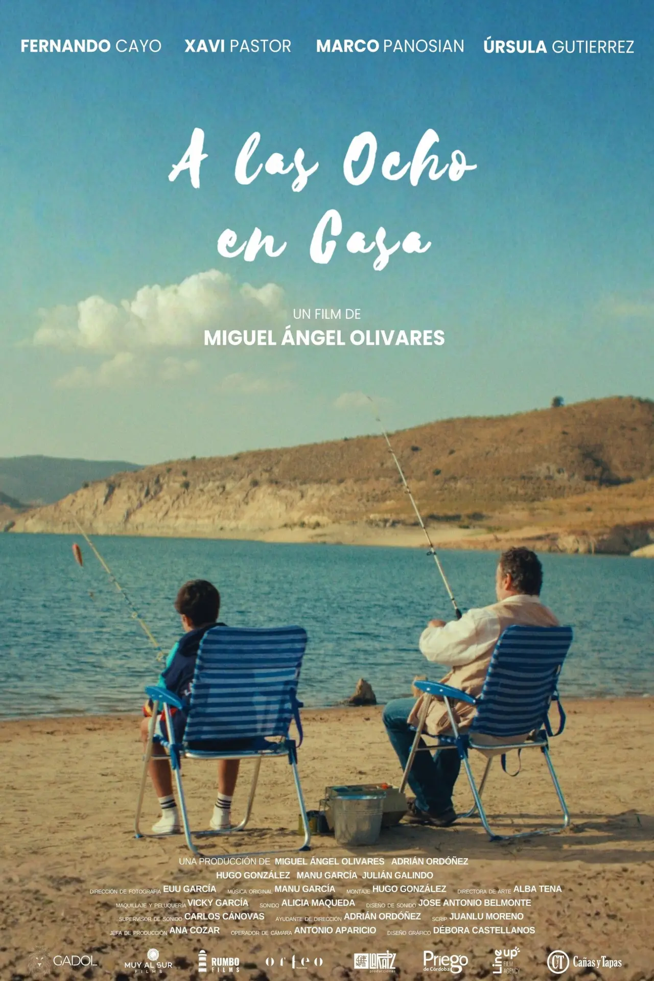 Постер до фільму "A las ocho en casa"