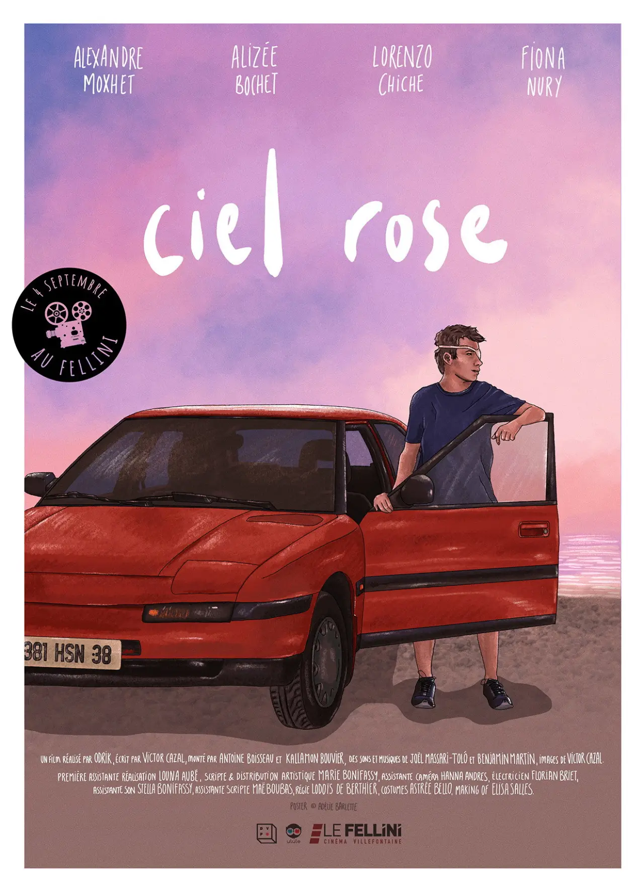 Постер до фільму "Ciel Rose"