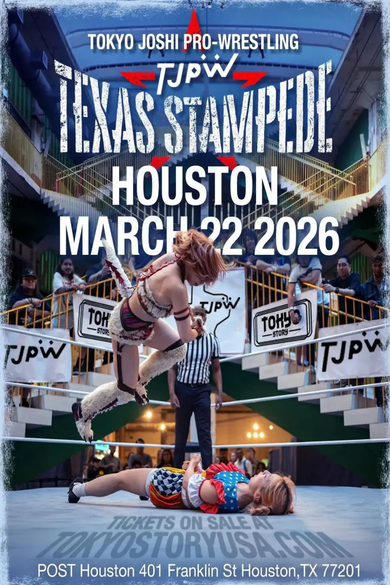 Постер до фільму "TJPW Texas Stampede in Houston"