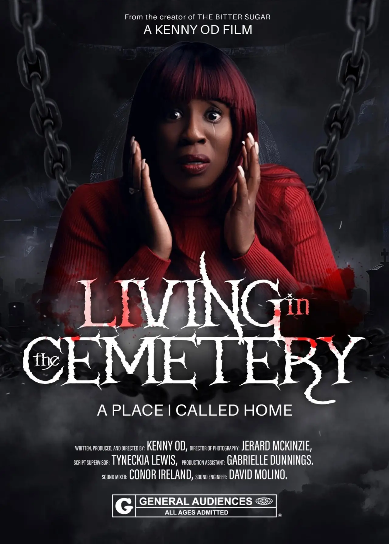Постер до фільму "Living in the Cemetery"
