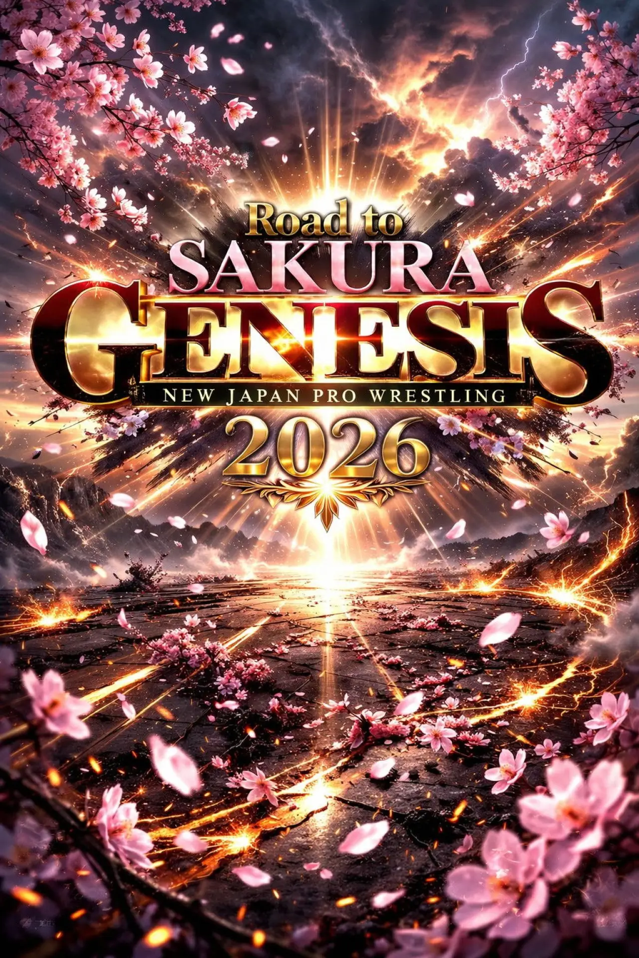 Постер до фільму "NJPW Road to Sakura Genesis 2026 - Day 2"