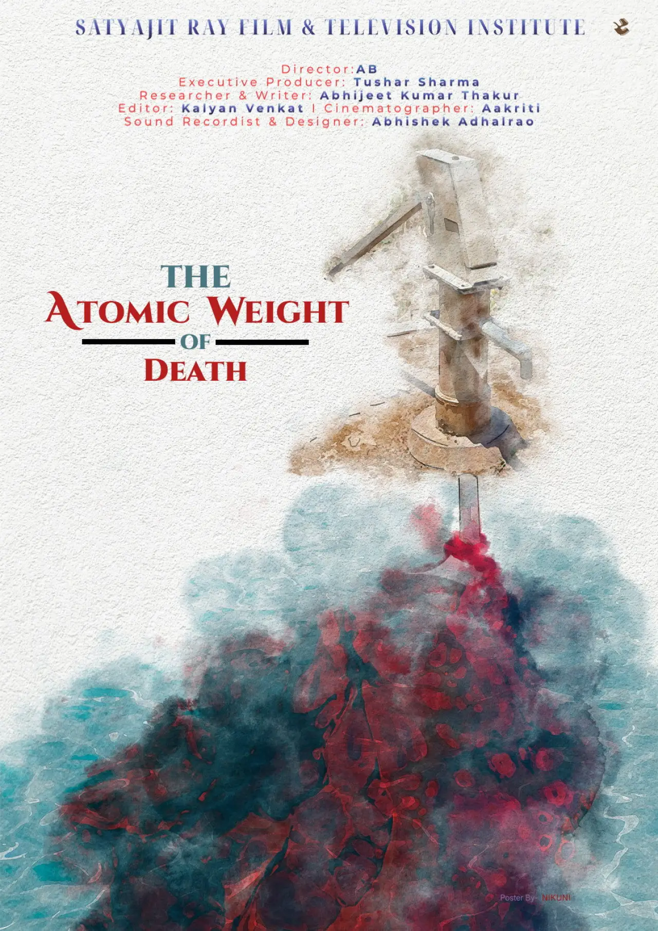 Постер до фільму "The Atomic Weight of Death"