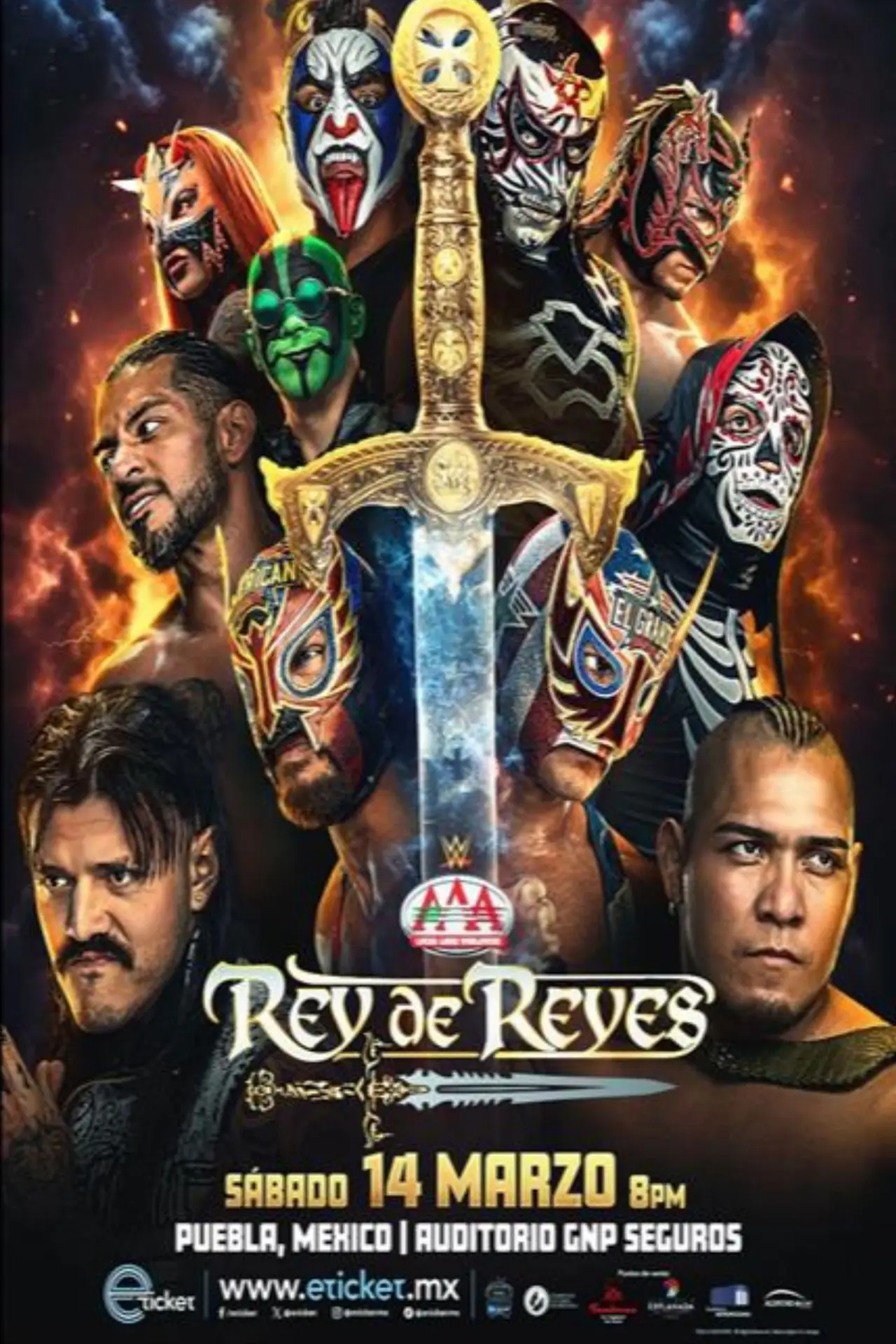 Постер до фільму "AAA Rey De Reyes 2026 - Week 1"