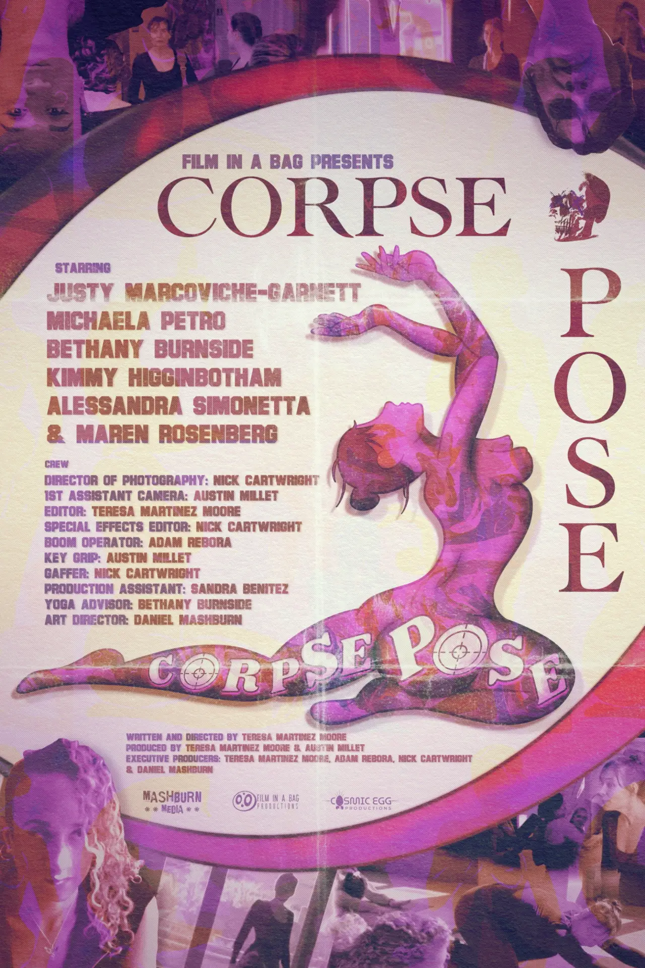 Постер до фільму "Corpse Pose"