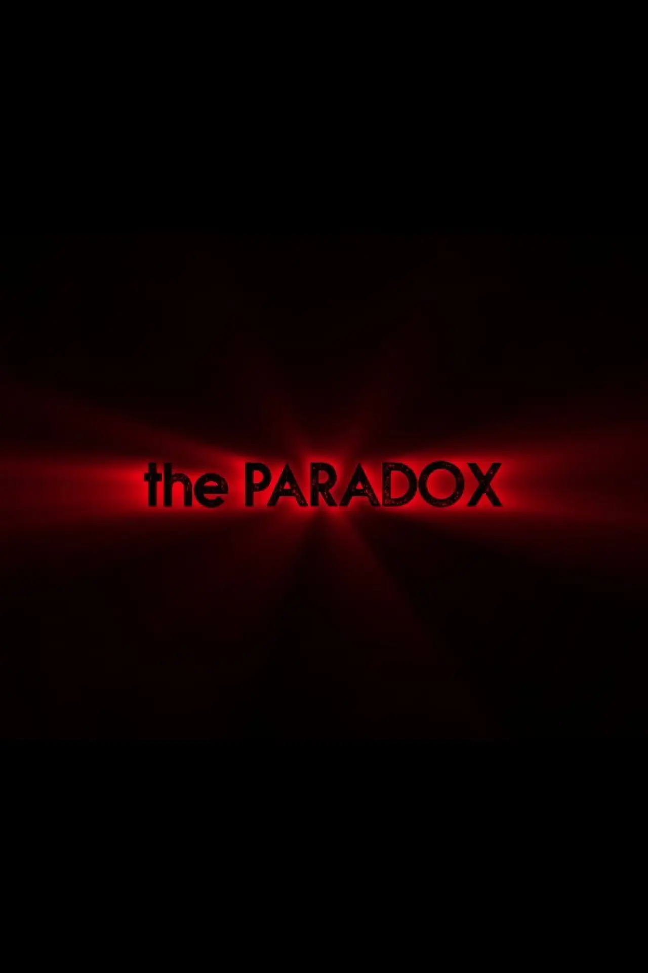 Постер до фільму "the PARADOX"