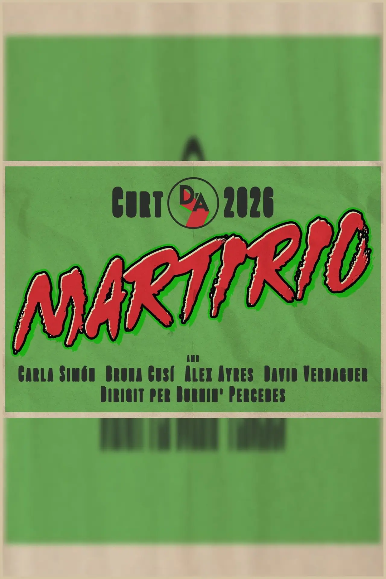 Постер до фільму "Martirio"