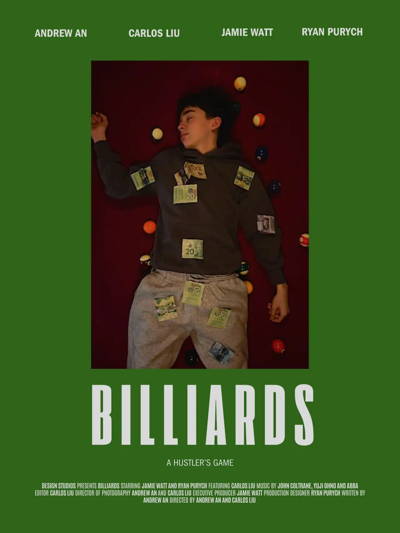 Постер до фільму "Billiards"
