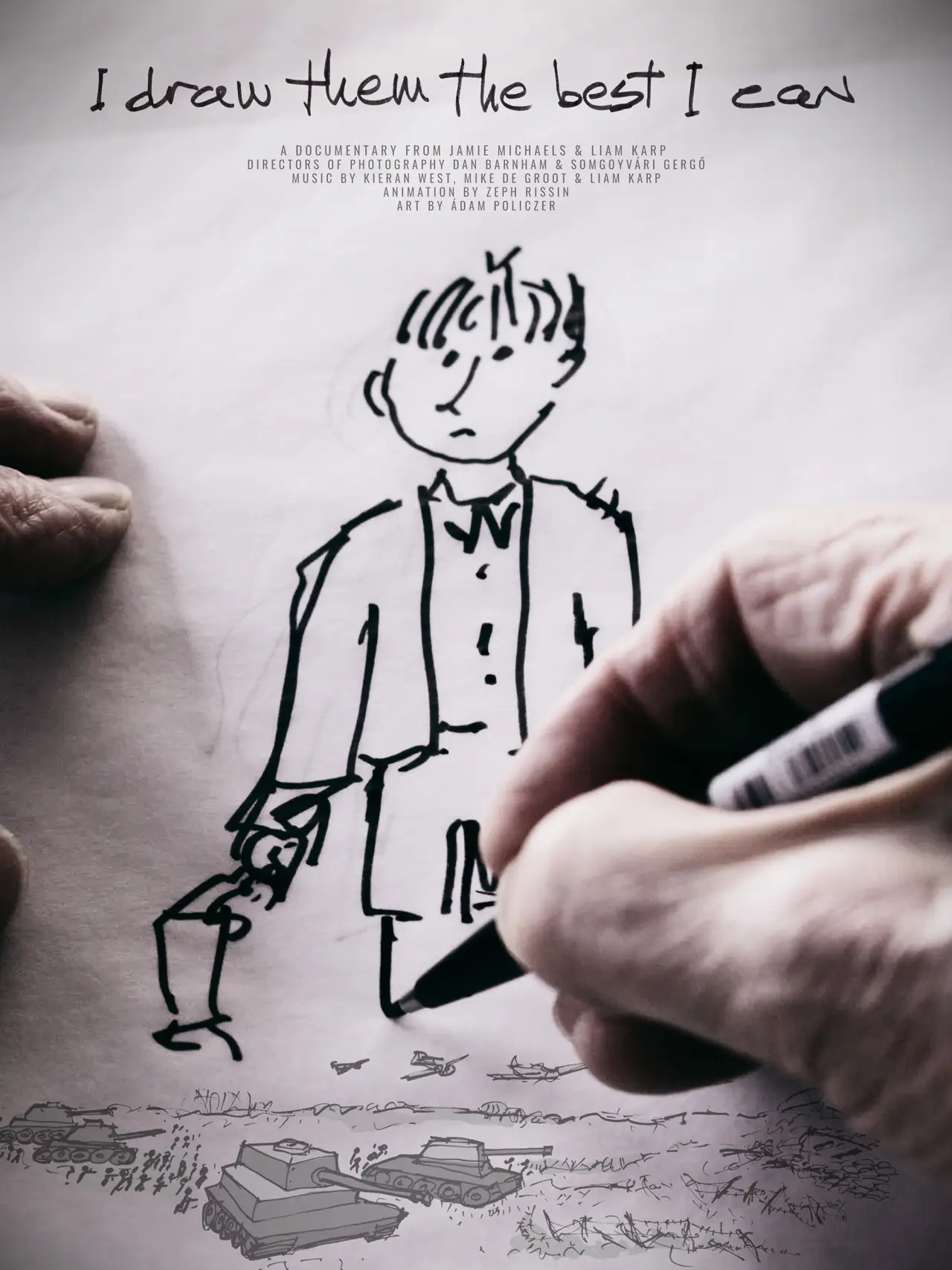 Постер до фільму "I Draw Them The Best I Can"