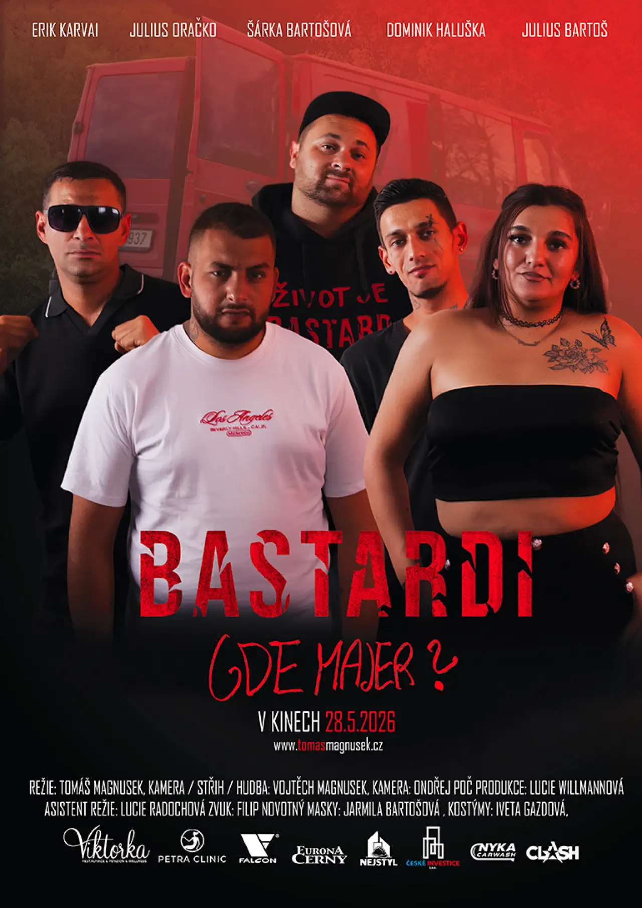 Постер до фільму "Bastardi: Gde Majer?"