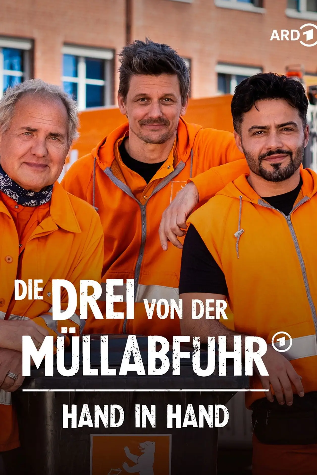 Постер до фільму "Die Drei von der Müllabfuhr - Hand in Hand"
