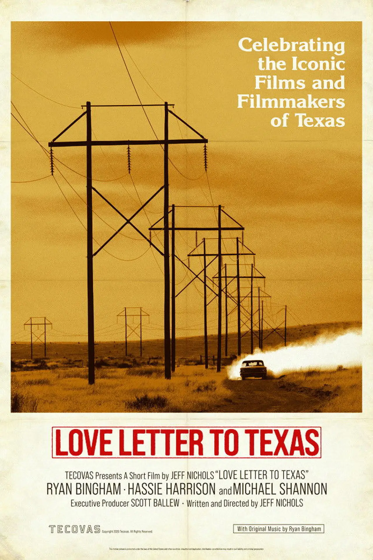 Постер до фільму "Love Letter to Texas"