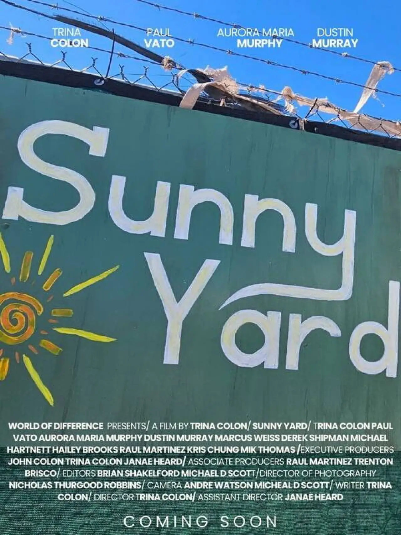 Постер до фільму "Sunny Yard"