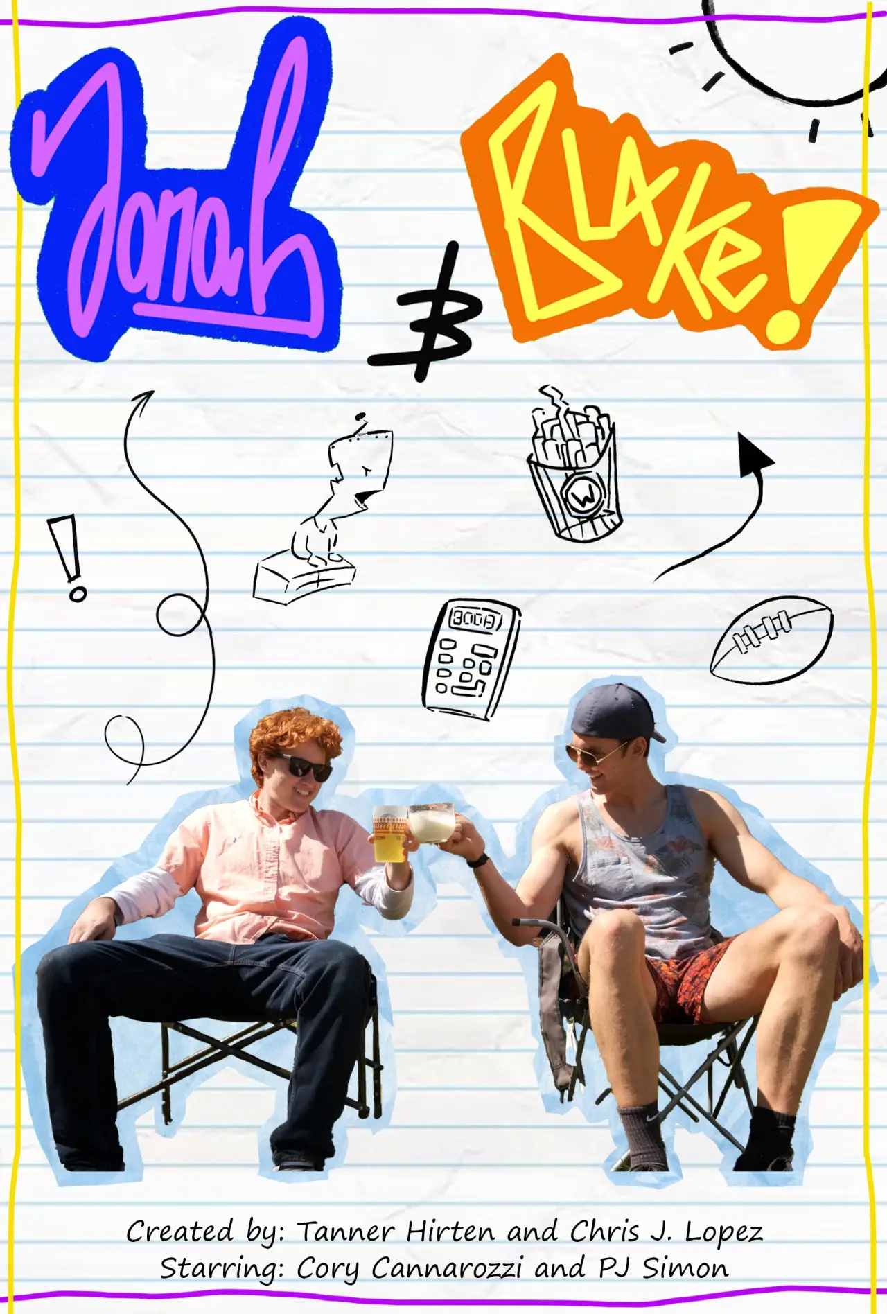 Постер до фільму "Jonah and Blake in: Dude, We Killed Our Mom!"