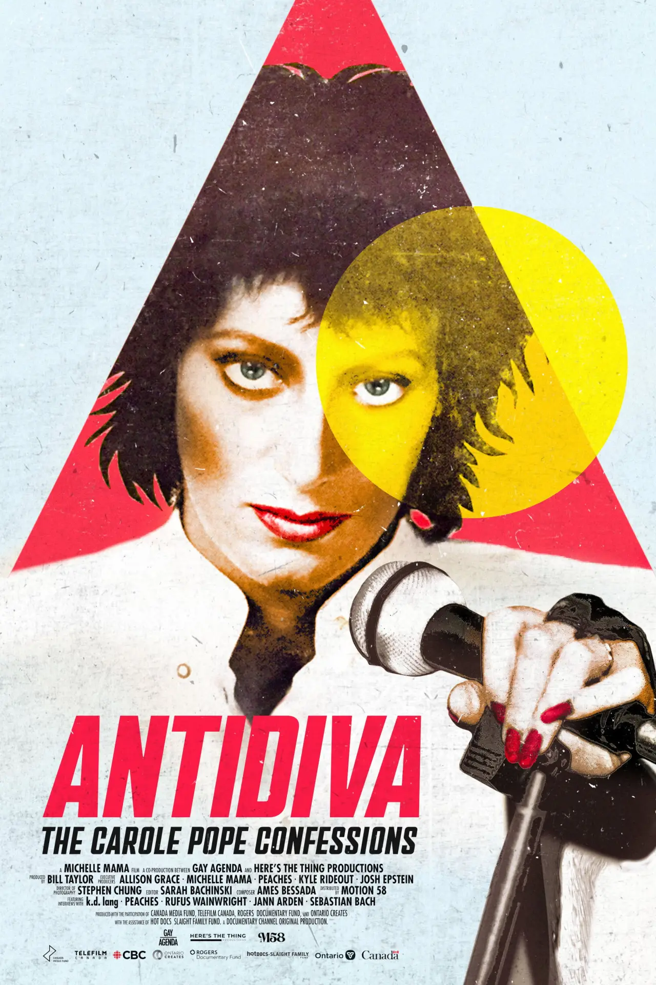 Постер до фільму "AntiDiva: The Carole Pope Confessions"