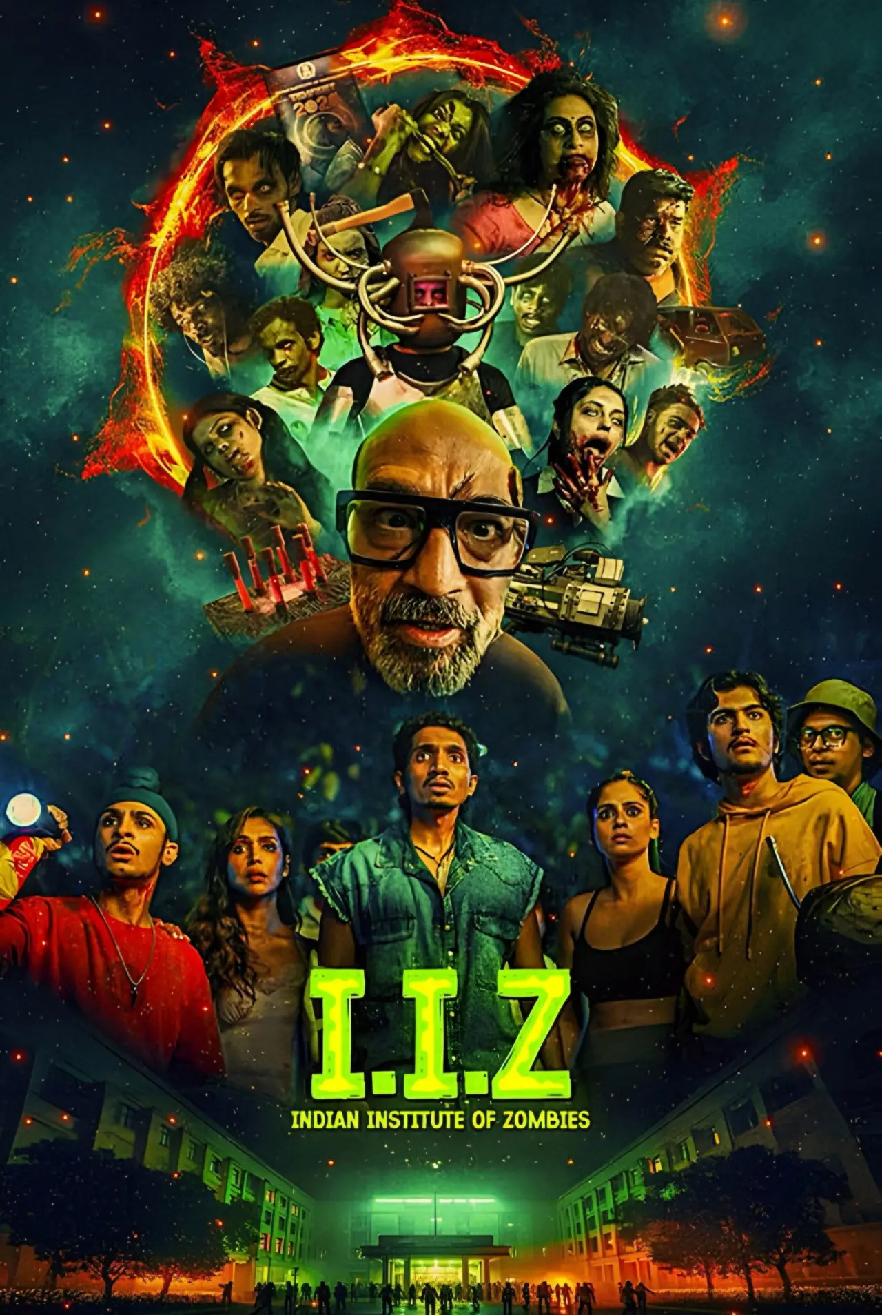 Постер до фільму "Indian Institute of Zombies"