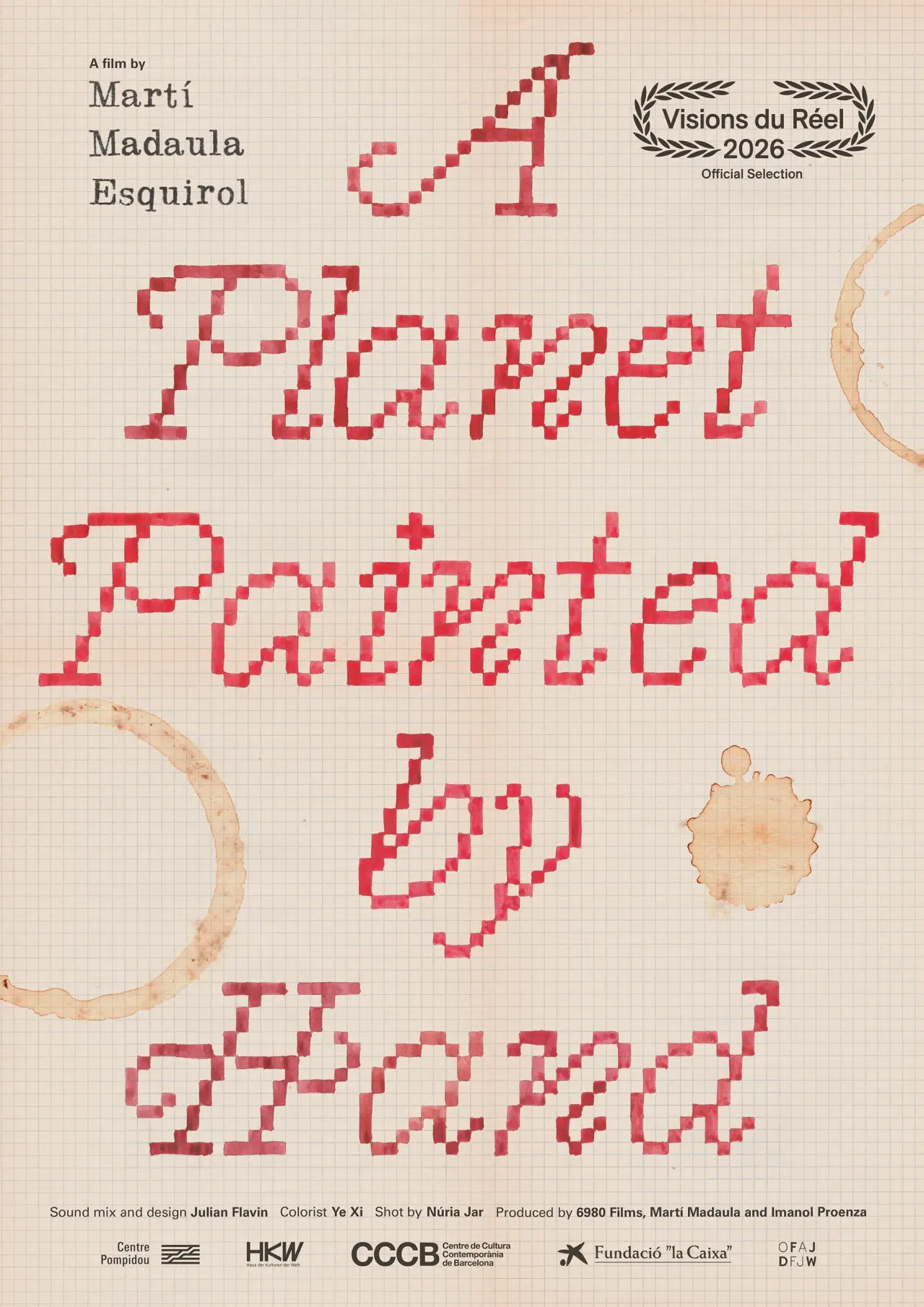 Постер до фільму "A Planet Painted by Hand"