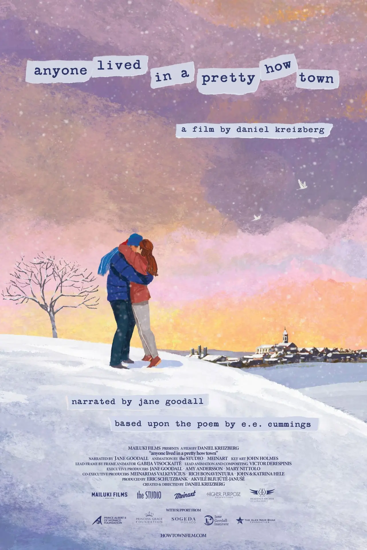 Постер до фільму "Anyone lived in a pretty how town"