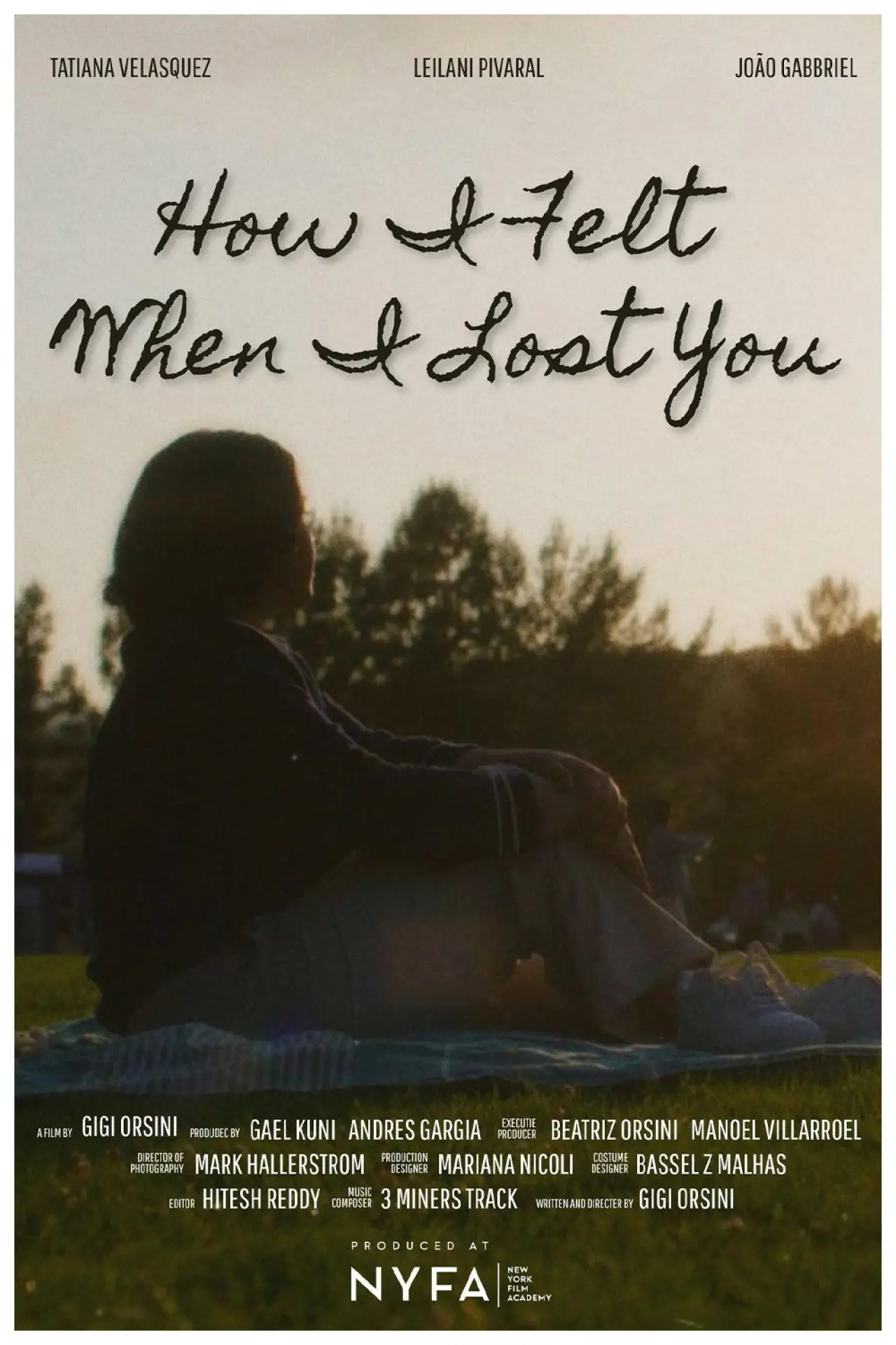Постер до фільму "How I Felt When I Lost You"