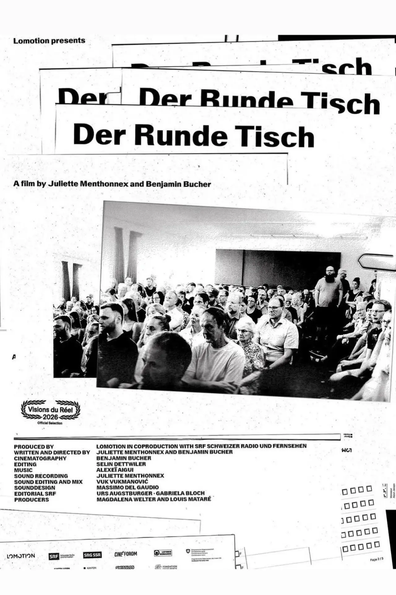 Постер до фільму "Der Runde Tisch"