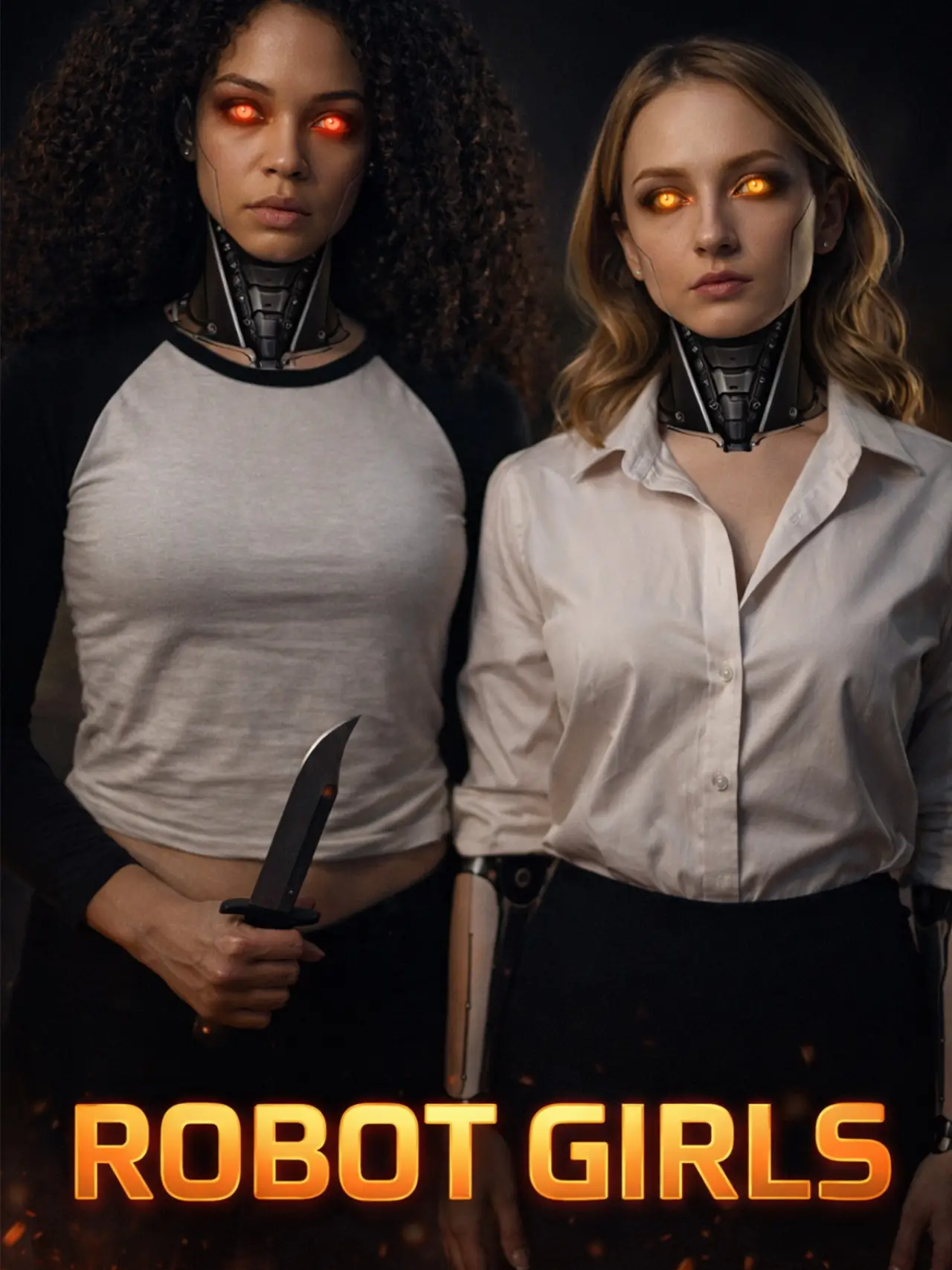 Постер до фільму "Robot Girls"