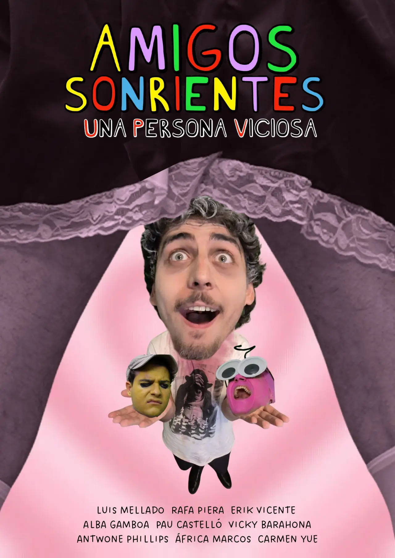 Постер до фільму "Amigos Sonrientes Una Persona Viciosa"