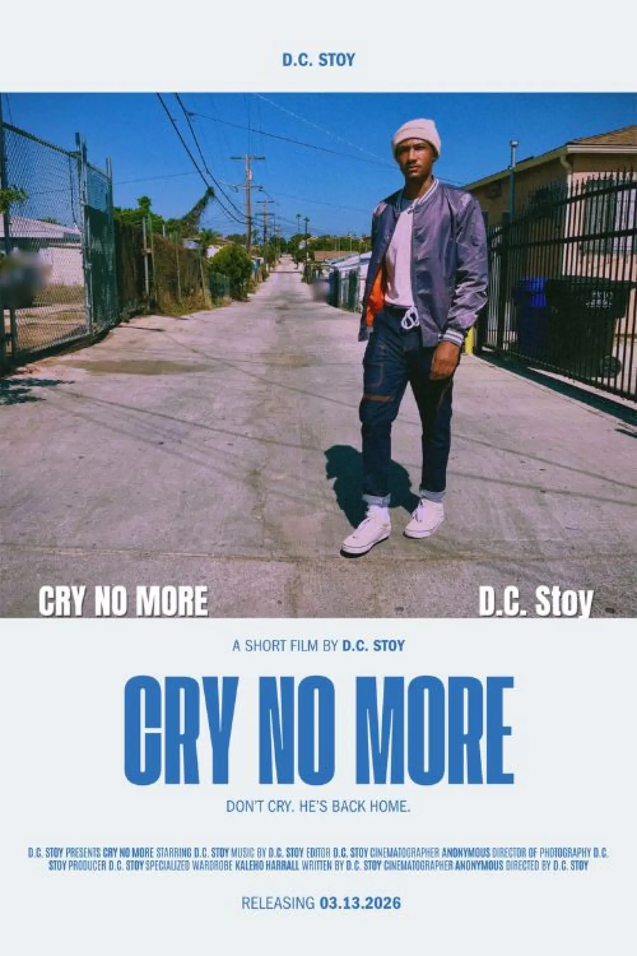 Постер до фільму "Cry No More"