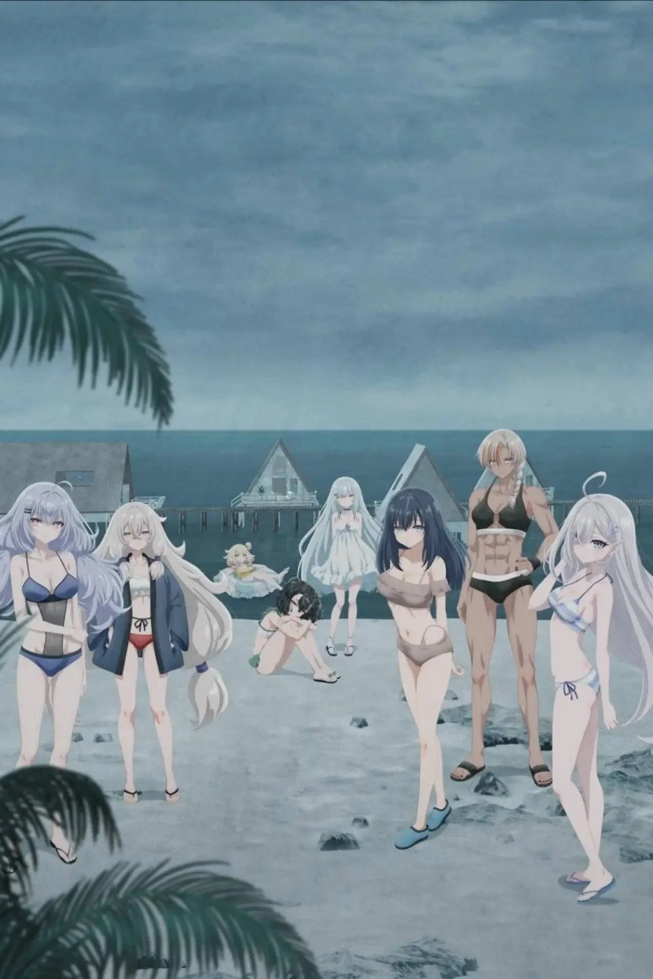 Постер до фільму "死亡遊戯で飯を食う。 44:CLOUDY BEACH"