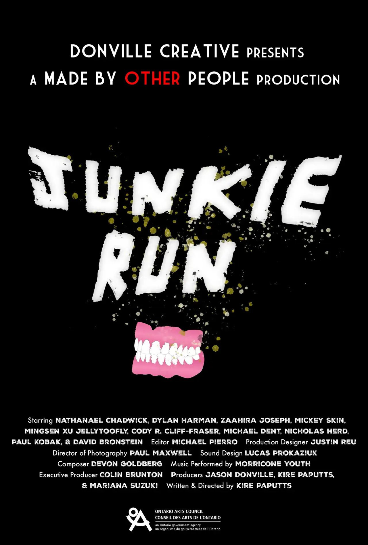 Постер до фільму "Junkie Run"