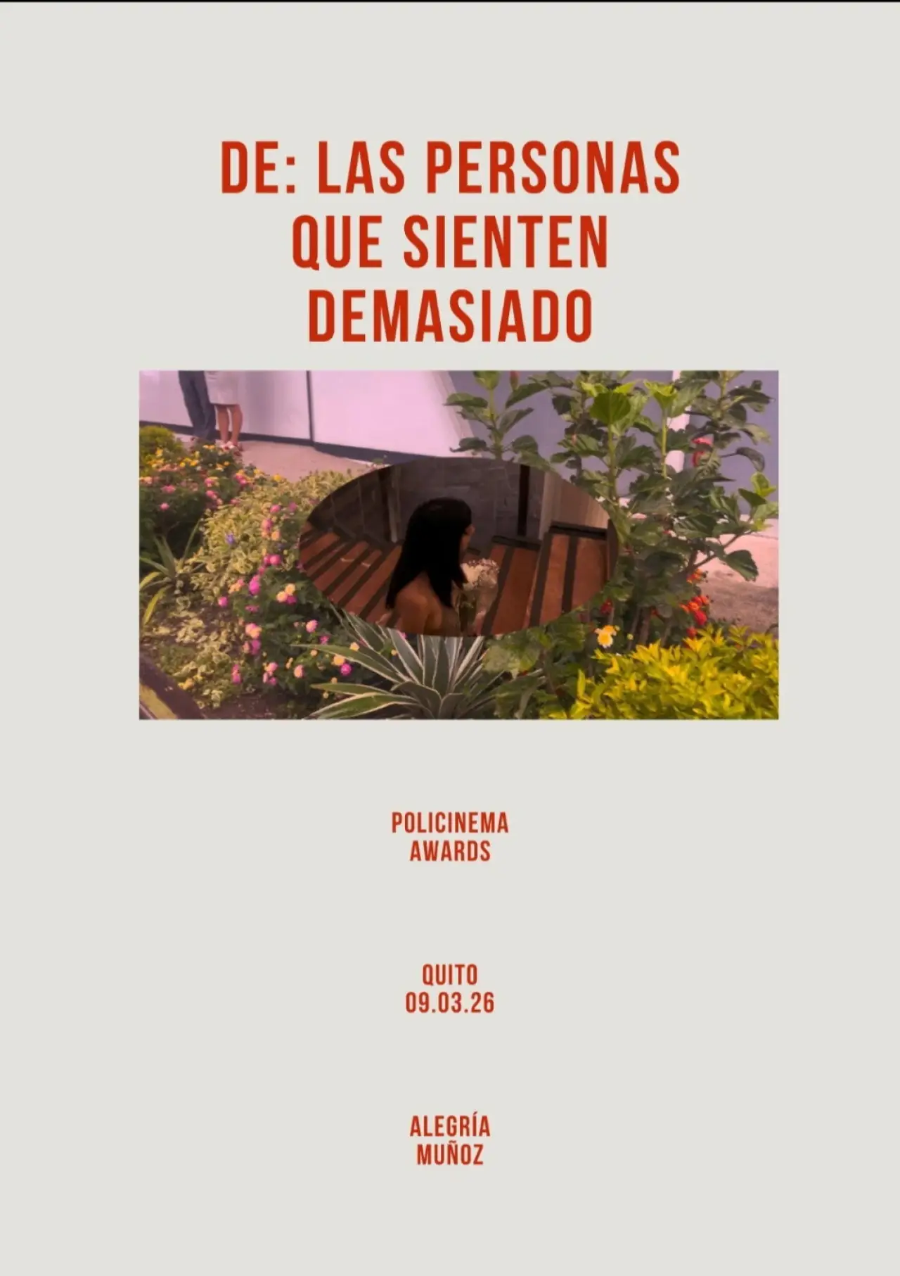 Постер до фільму "De las personas que sienten demasiado"