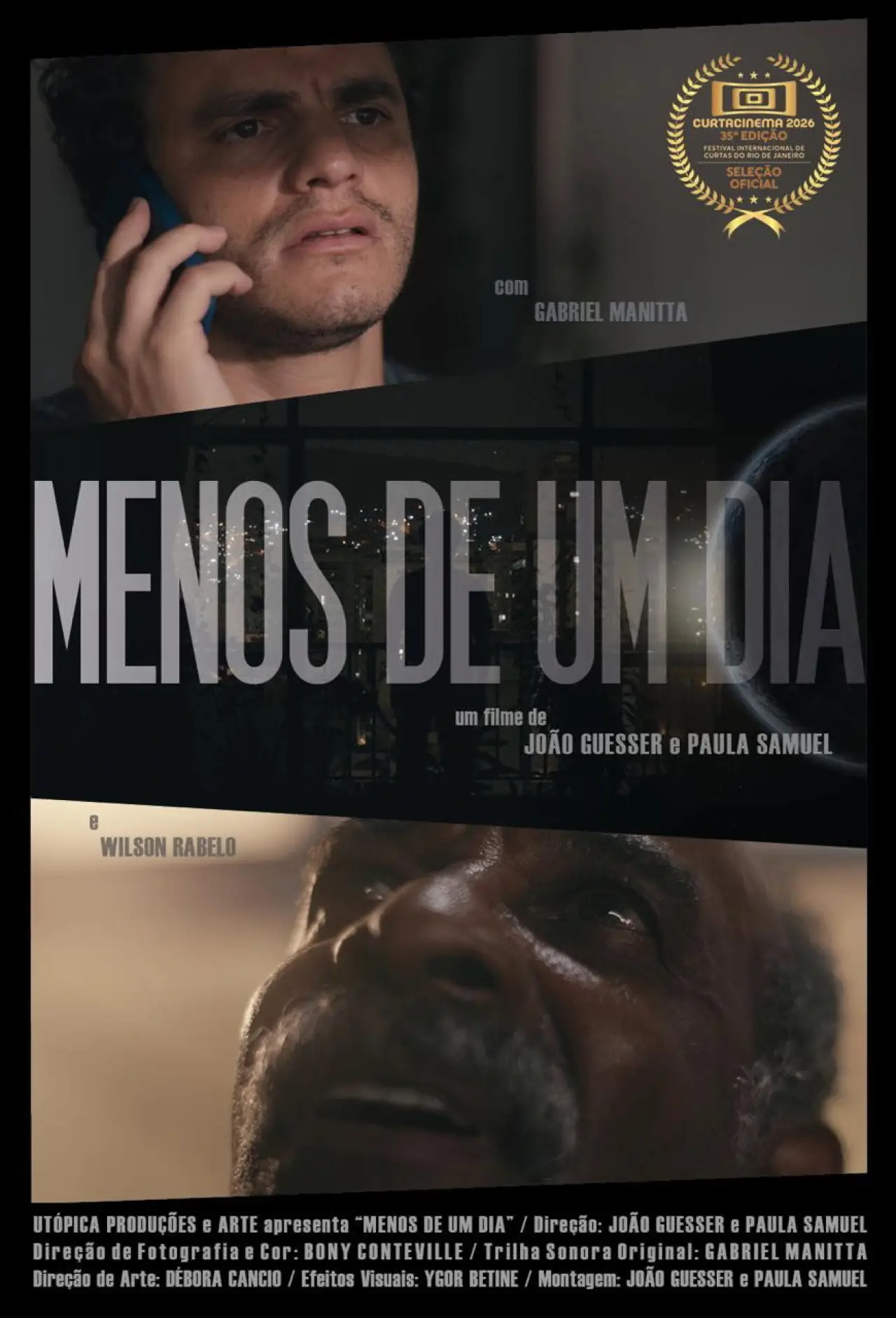 Постер до фільму "Menos de um Dia"