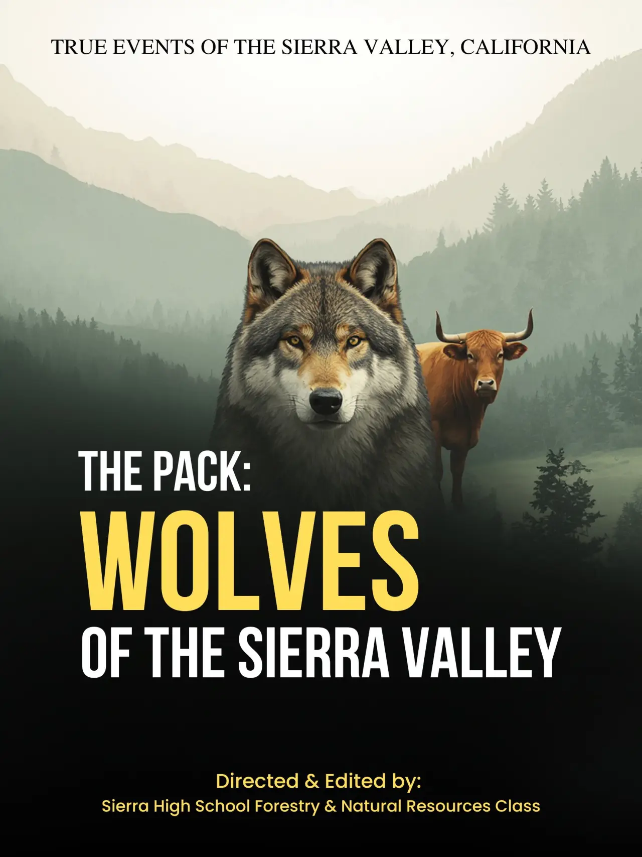 Постер до фільму "The Pack: Wolves of the Sierra Valley"