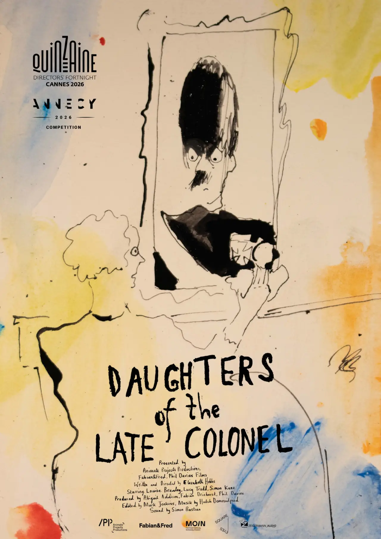 Постер до фільму "Daughters of the Late Colonel"