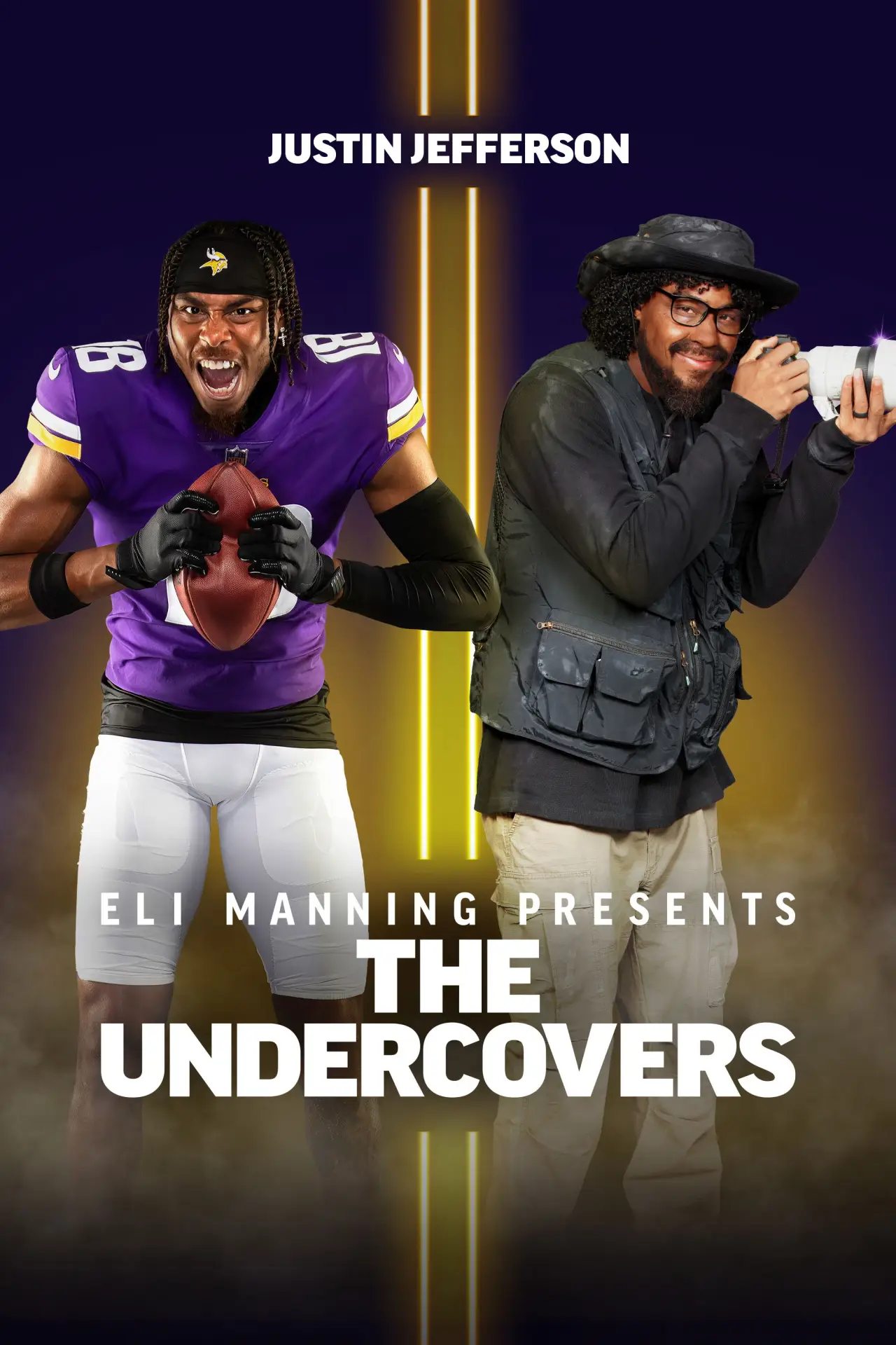 Постер до фільму "Eli Manning Presents: The Undercovers - Justin Jefferson"