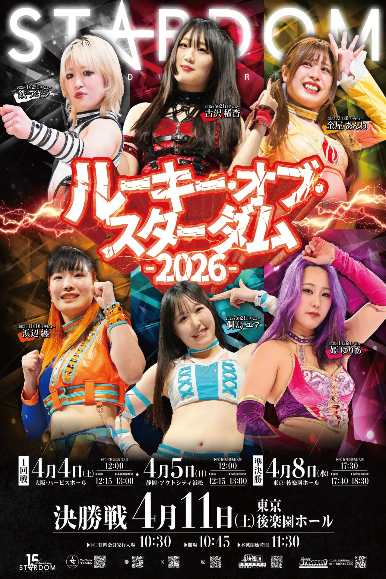 Постер до фільму "STARDOM in OSAKA 2026 Apr."