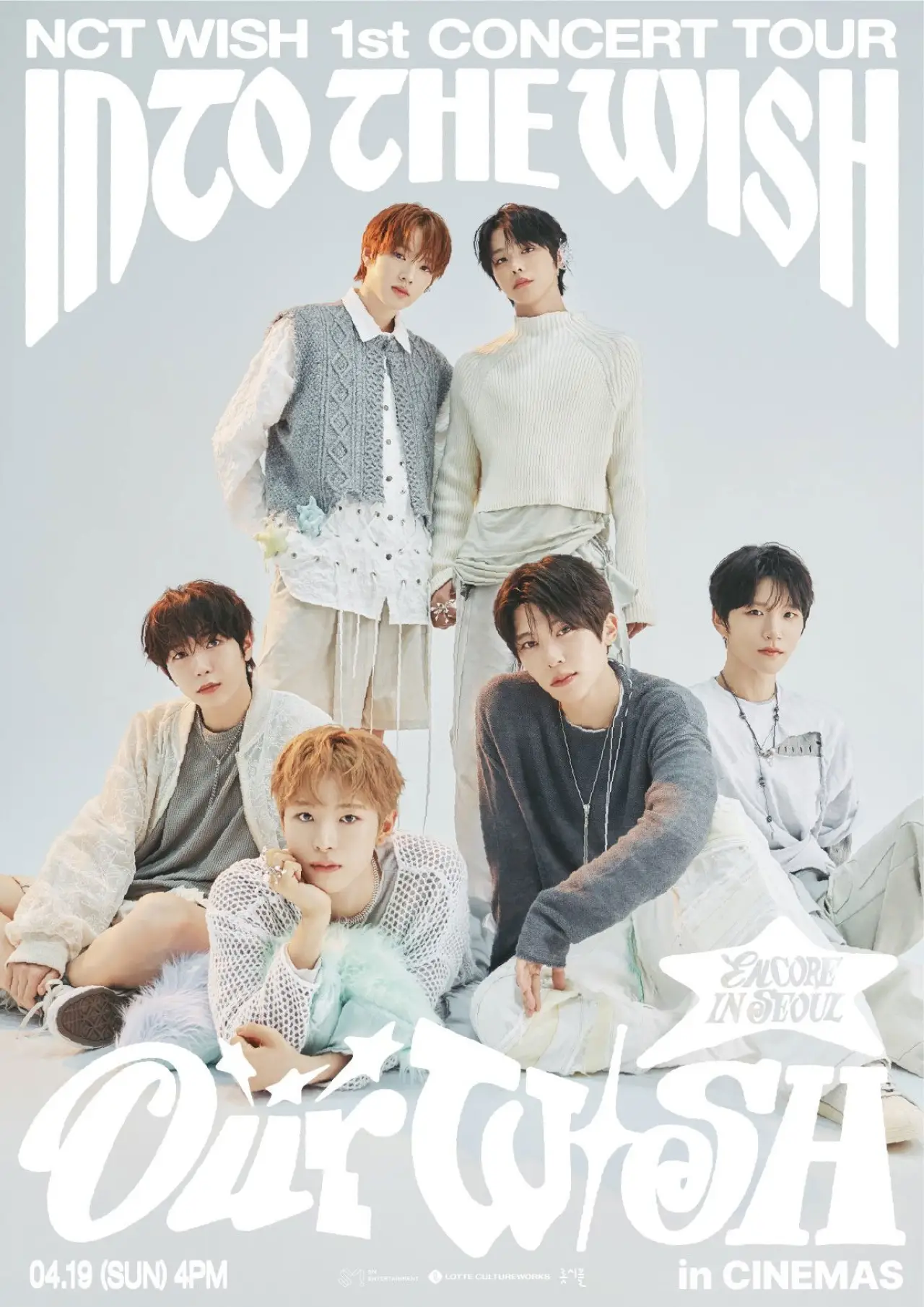 Постер до фільму "2026 NCT WISH 1st CONCERT TOUR ‘INTO THE WISH : Our WISH’ ENCORE IN SEOUL in CINEMAS"